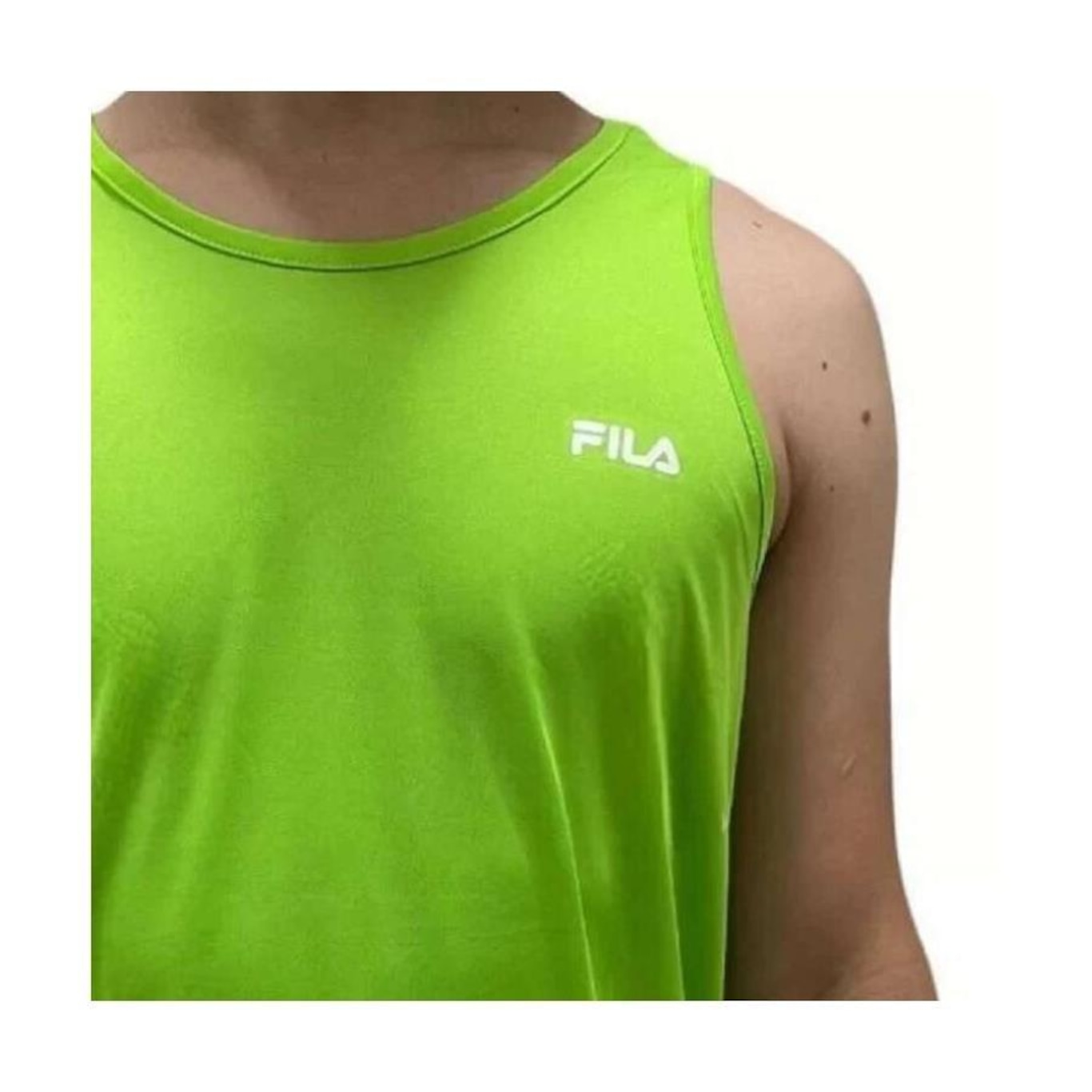 Camiseta Regata Fila Basic Sports Polygin - Masculina - Foto 3