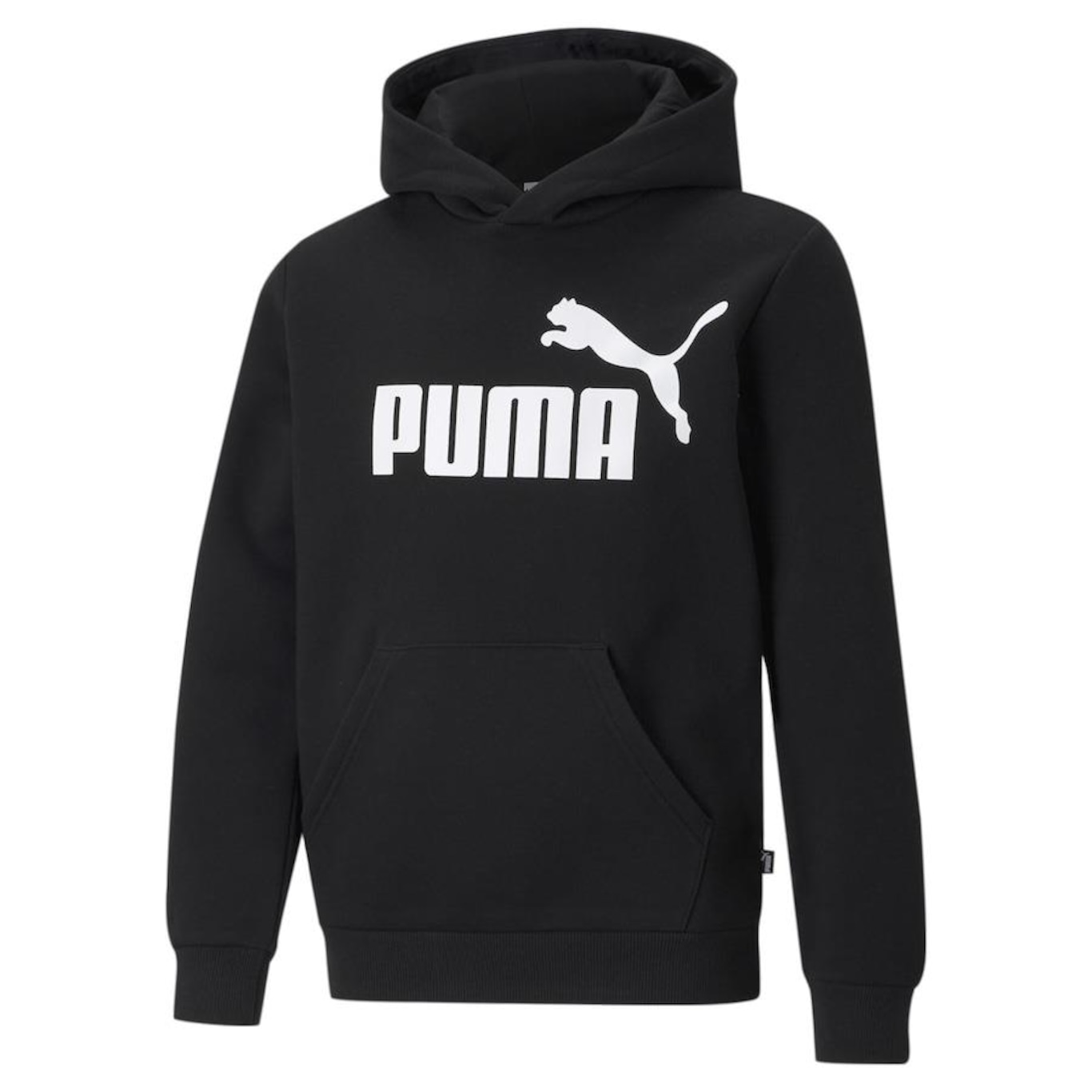 Blusão de Moletom com Capuz Puma Essentials Big Logo Fleece - Infantil - Foto 1