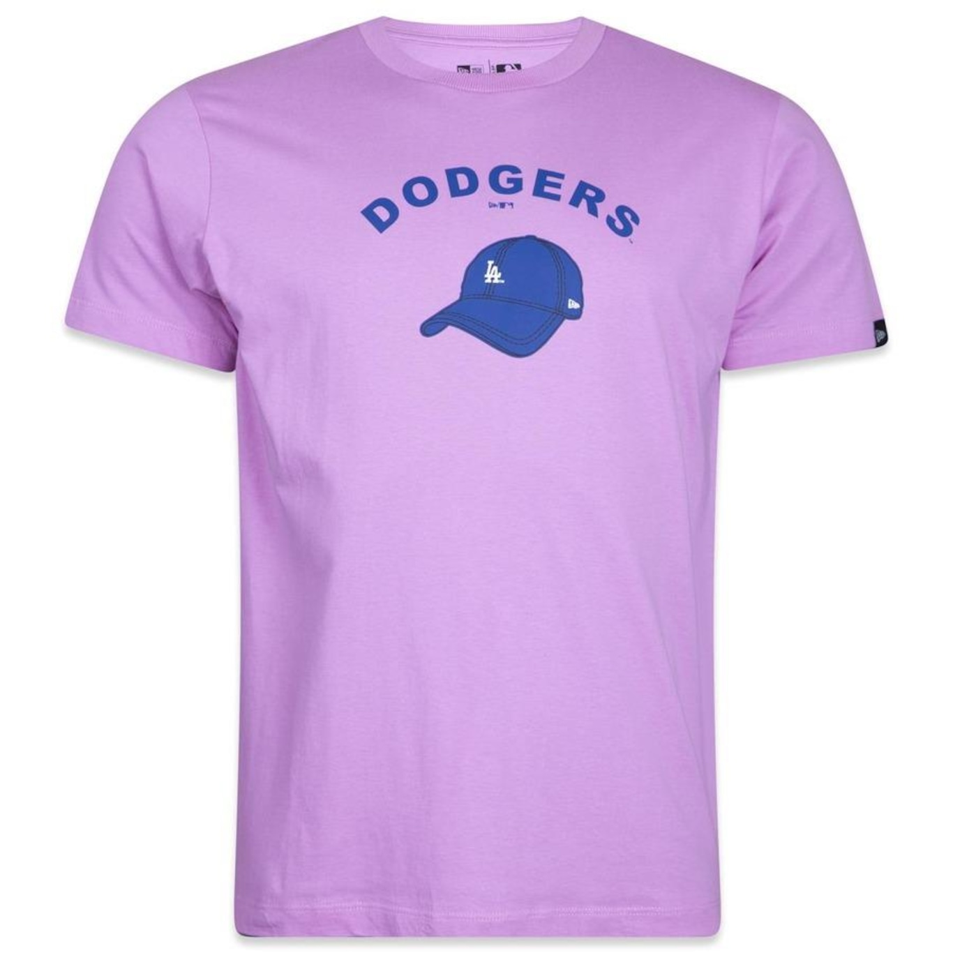 Camiseta New Era Baby Look Los Angeles Dodgers - Feminina - Foto 1