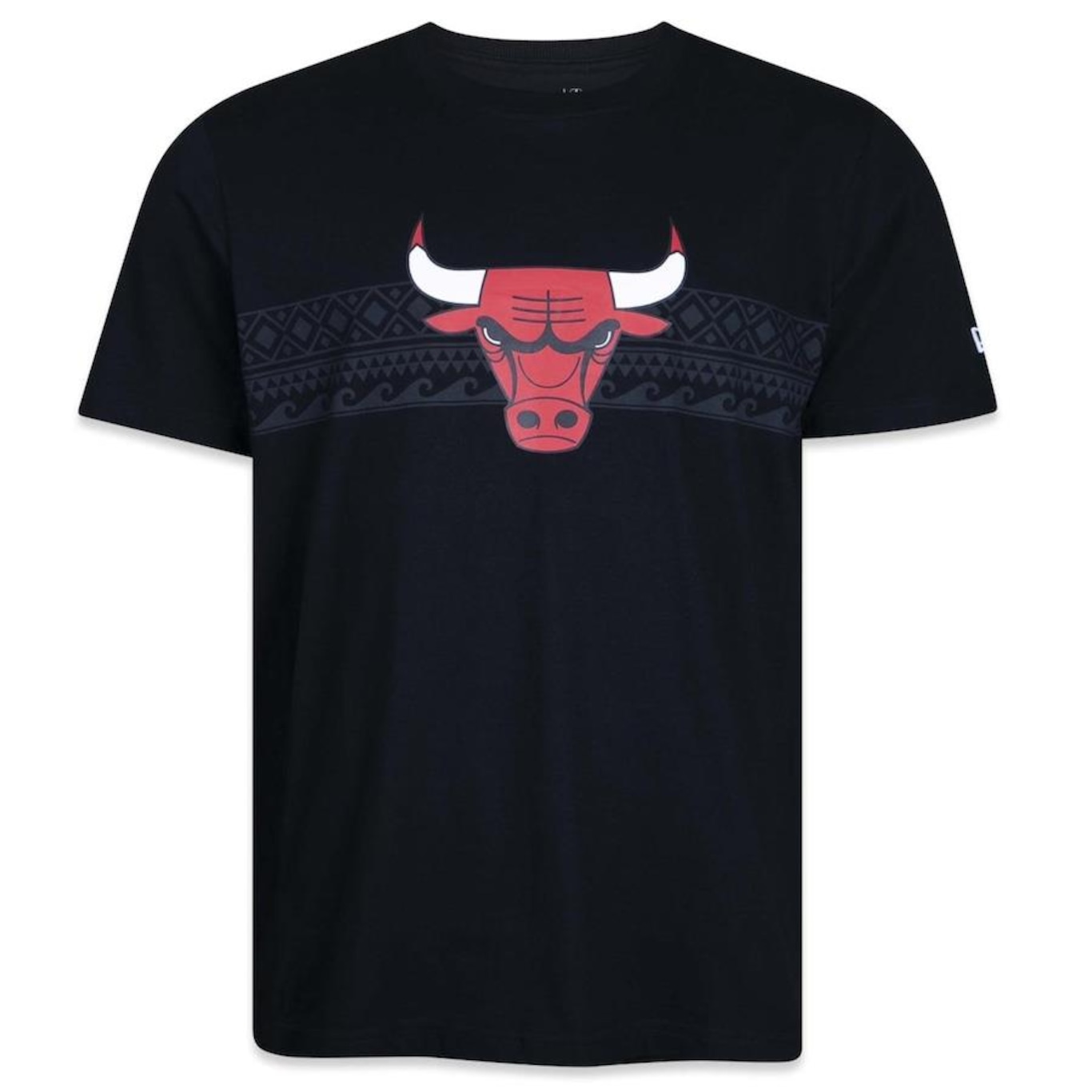 Camiseta New Era Nba Chicago Bulls Cultural Remixes - Masculina - Foto 1