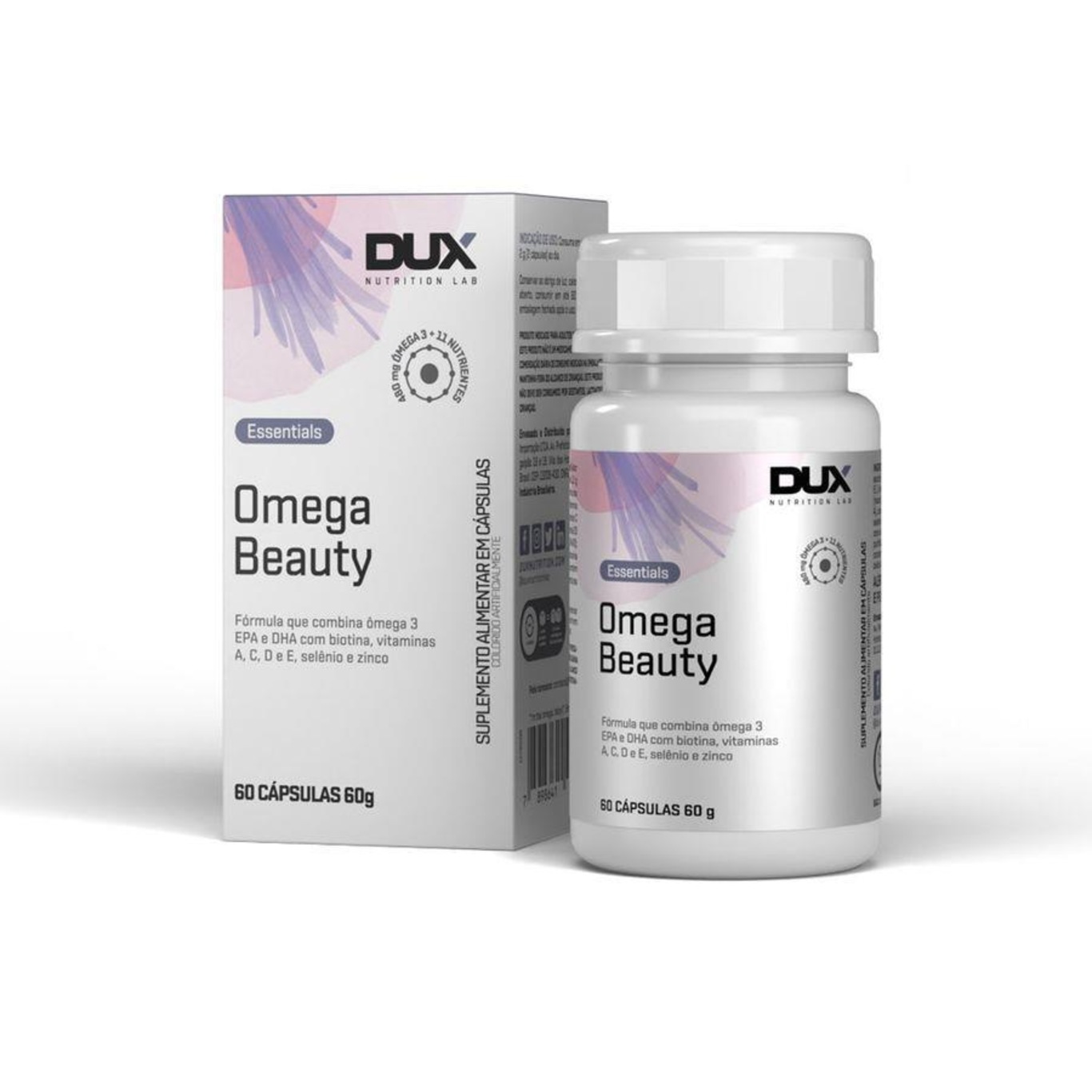 Ômega Dux Nutrition Beauty - 60 Cap - Foto 1