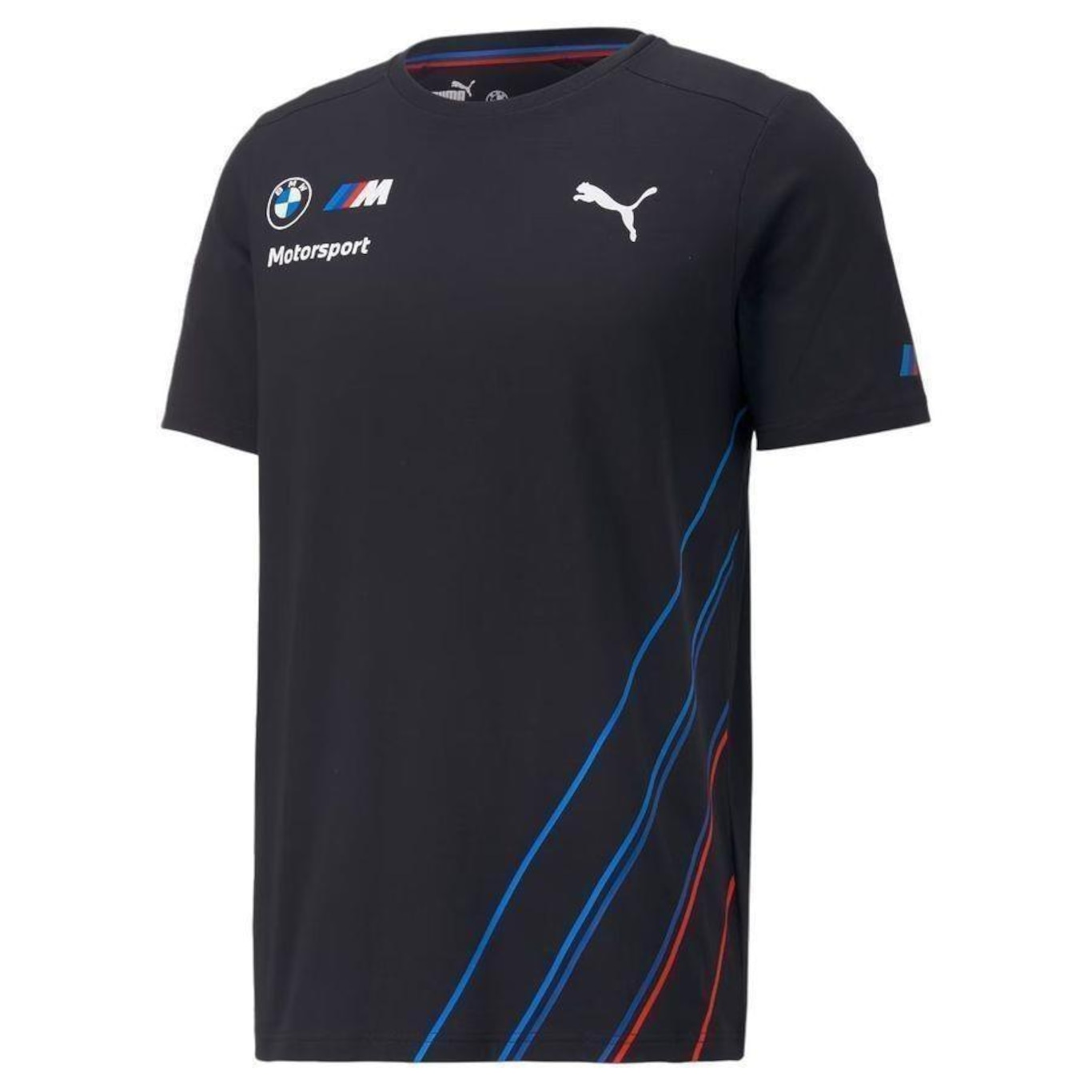 Camiseta Puma Bmw Motorsport Team - Masculina - Foto 1