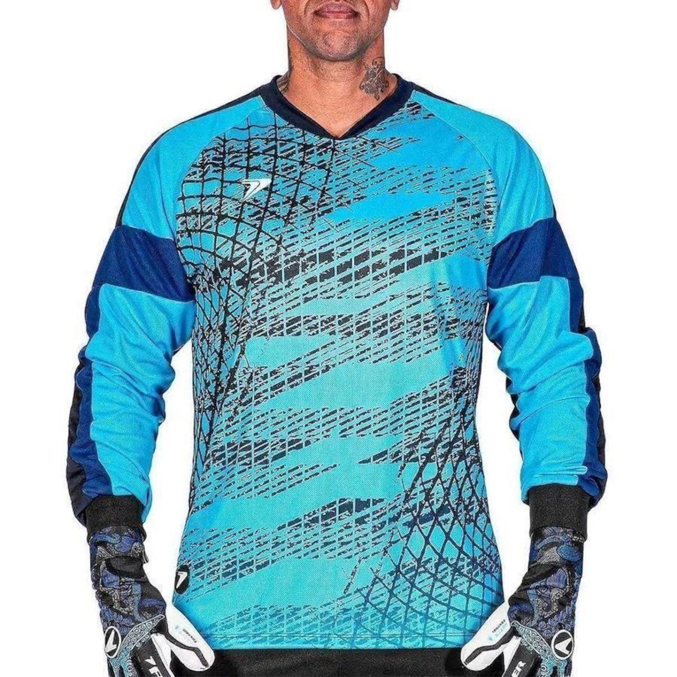 Camisa de Goleiro Poker Sublimada Daydream Ml - Masculina - Foto 2