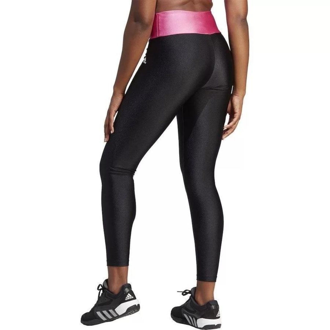 Calça Legging Feminina adidas Latin Colorblock - Foto 3