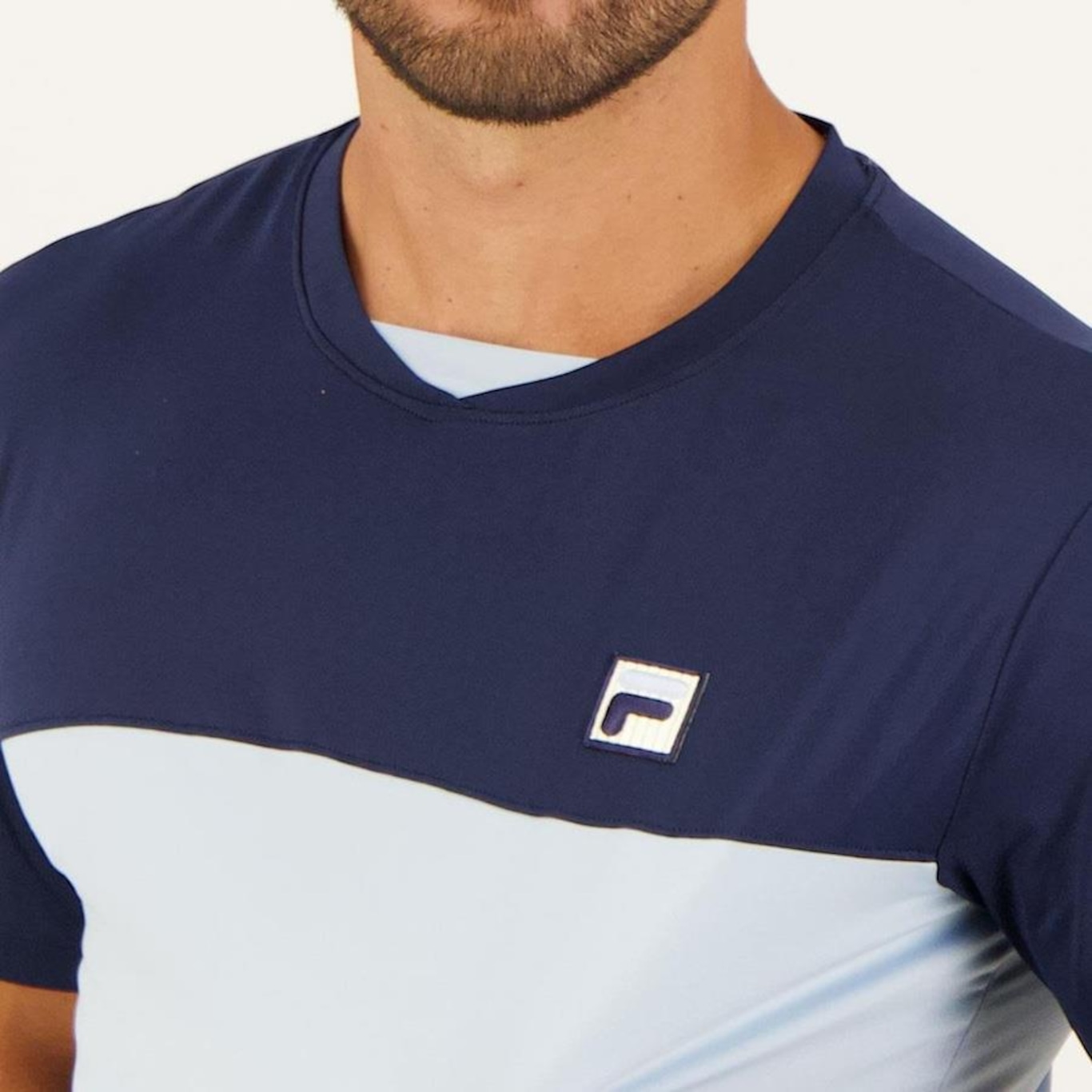 Camiseta Fila Block - Masculina - Foto 4