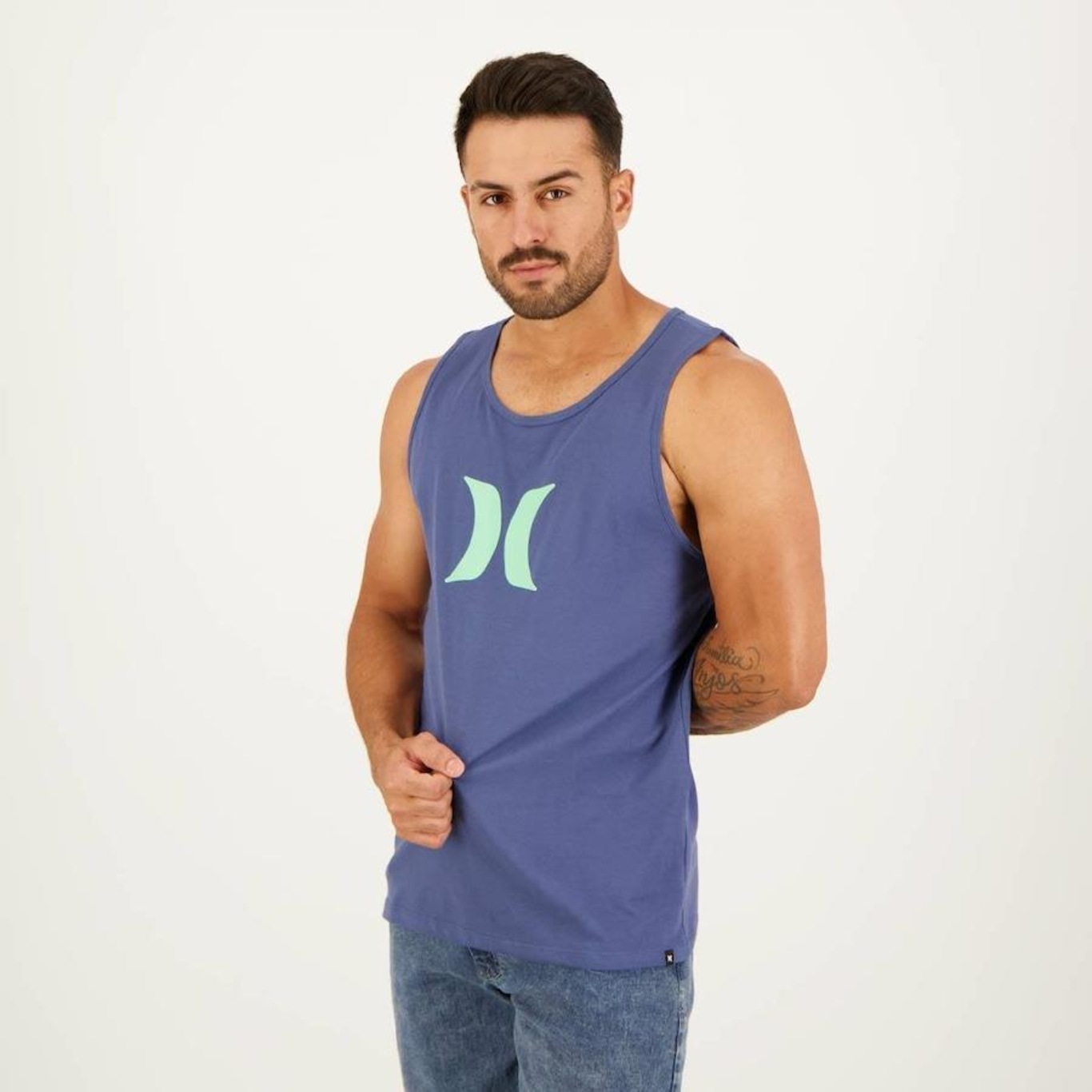 Camiseta Regata Hurley Icon - Masculina - Foto 5