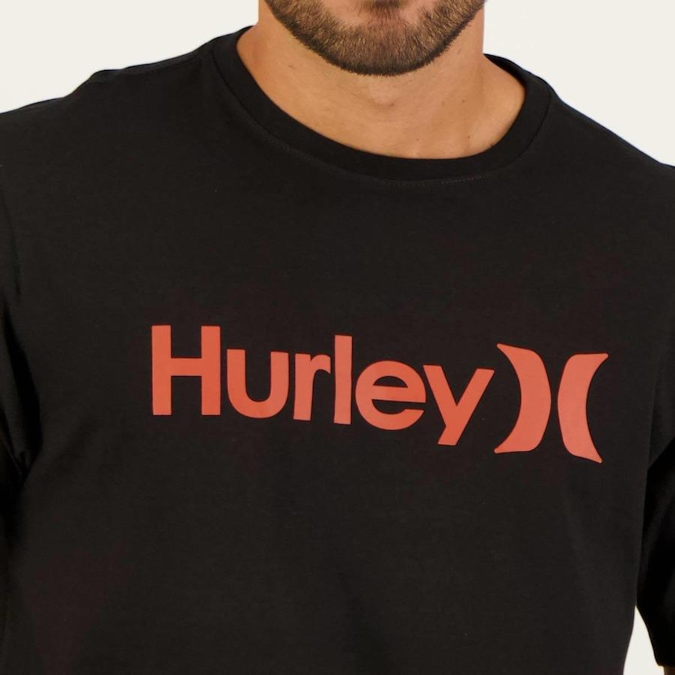 Camiseta Hurley Only Solid - Masculina - Foto 4