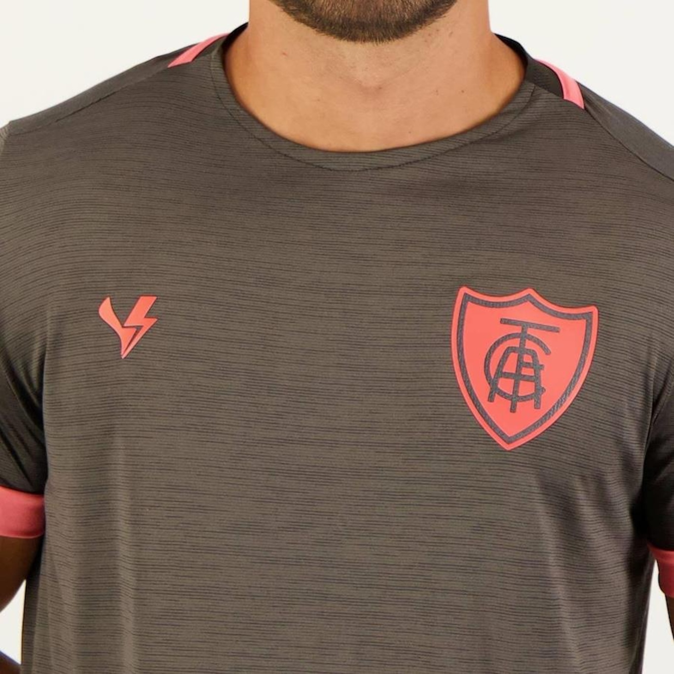 Camisa do América Mineiro 2023 Outubro Rosa Volt - Masculina - Foto 4