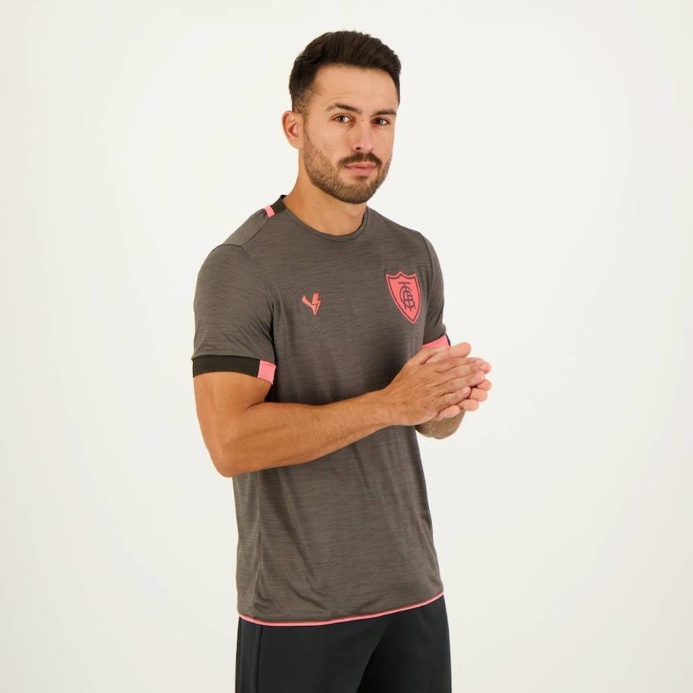 Camisa do América Mineiro 2023 Outubro Rosa Volt - Masculina - Foto 5