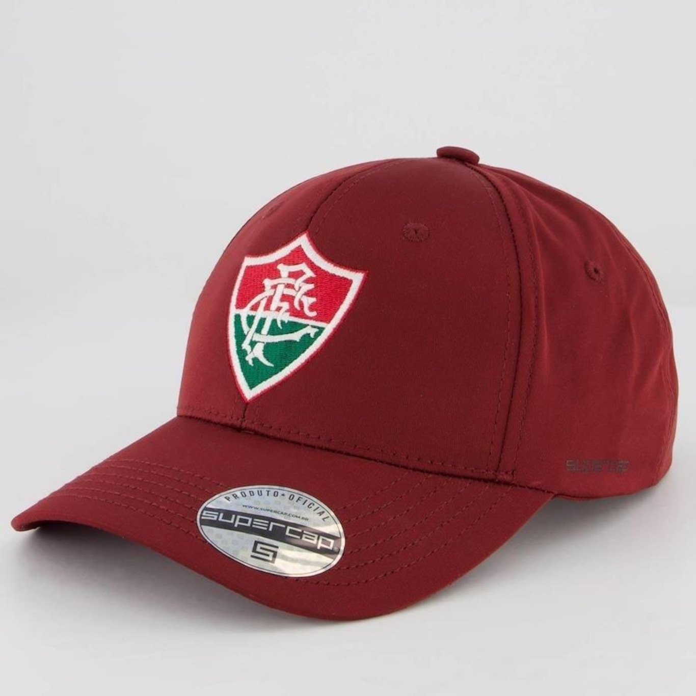 Boné Aba Curva Supercap do Fluminense Classic - Snapback - Adulto - Foto 1