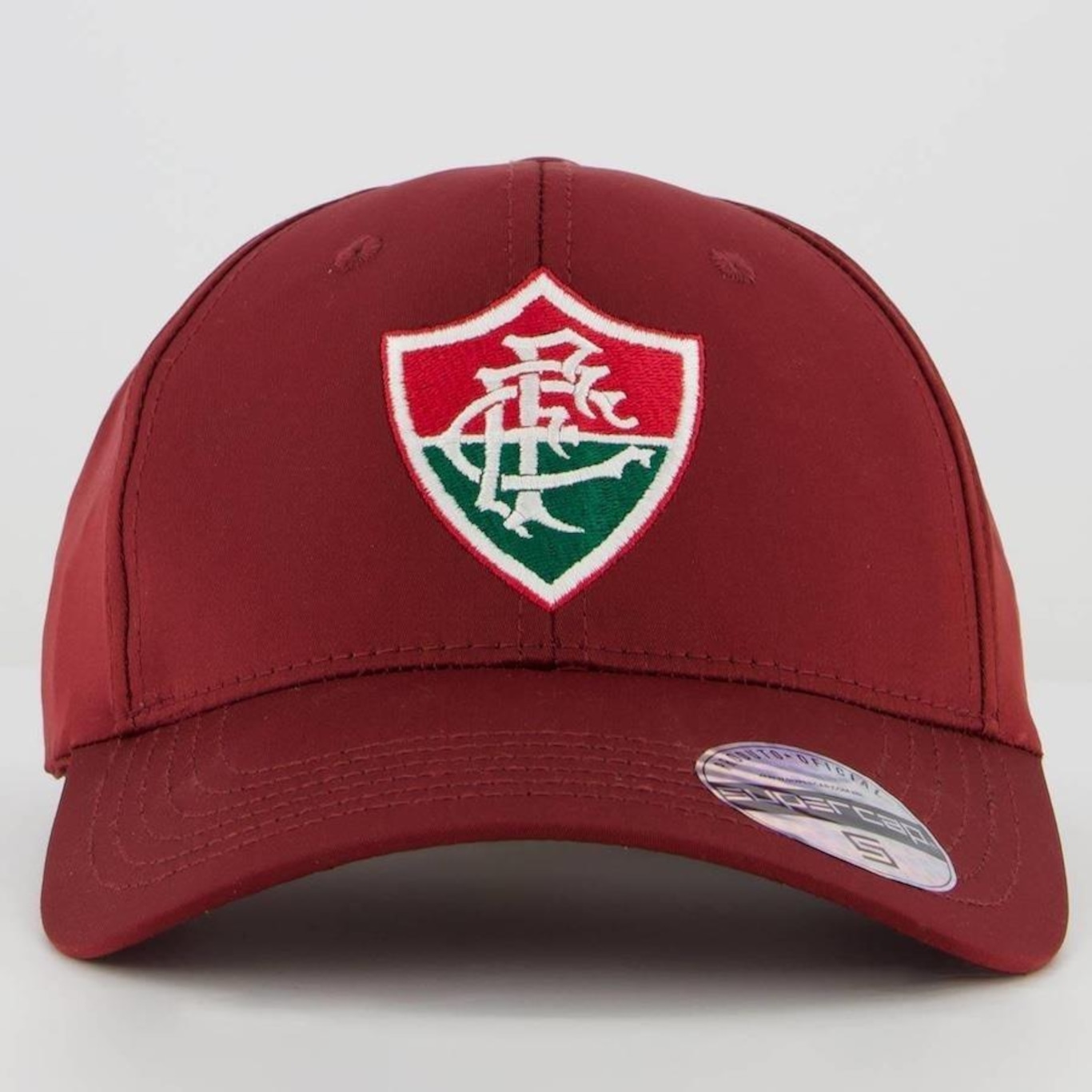 Boné Aba Curva Supercap do Fluminense Classic - Snapback - Adulto - Foto 2