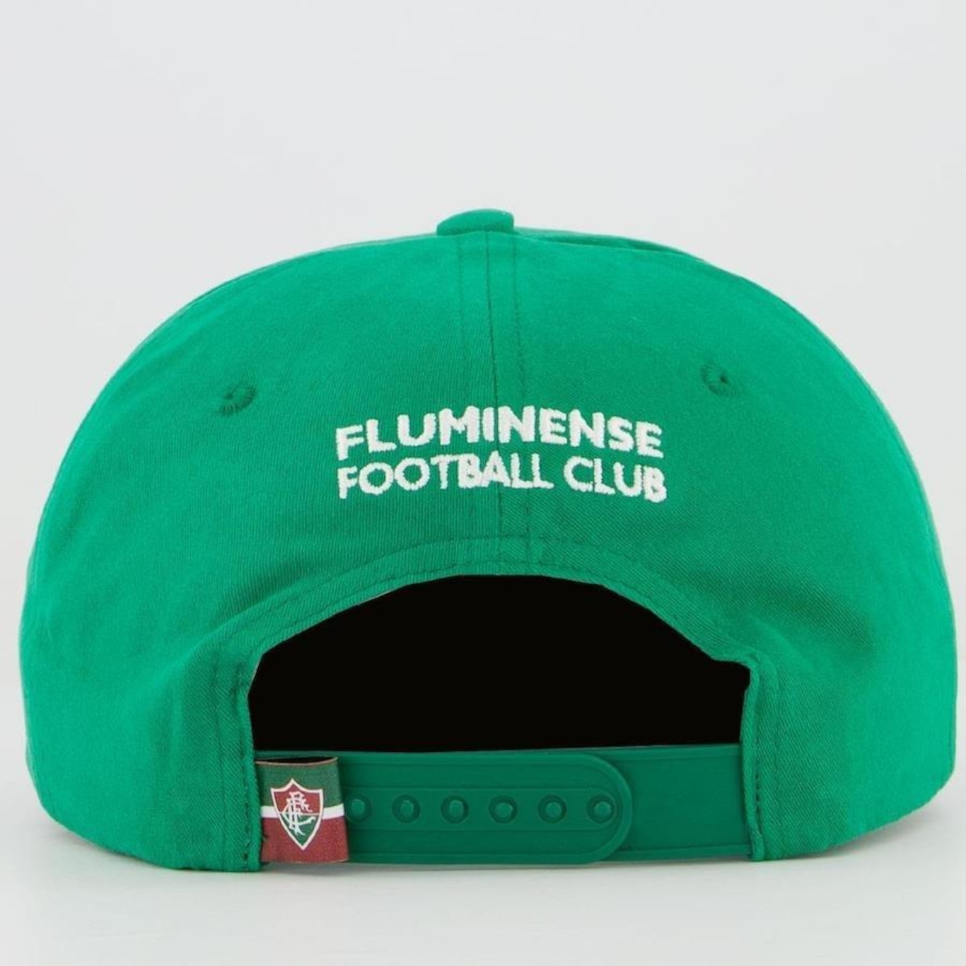 Boné Aba Curva do Fluminense Supercap Logo Silk - Snapback - Adulto - Foto 3