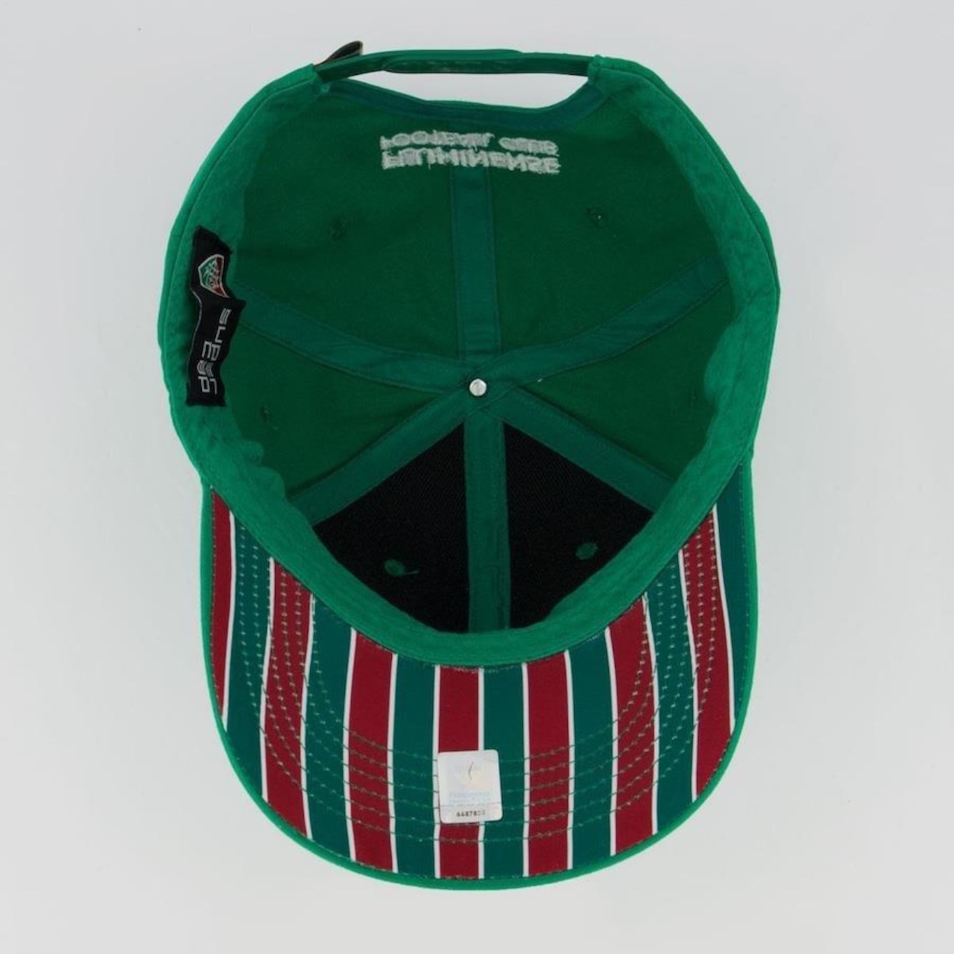 Boné Aba Curva do Fluminense Supercap Logo Silk - Snapback - Adulto - Foto 4