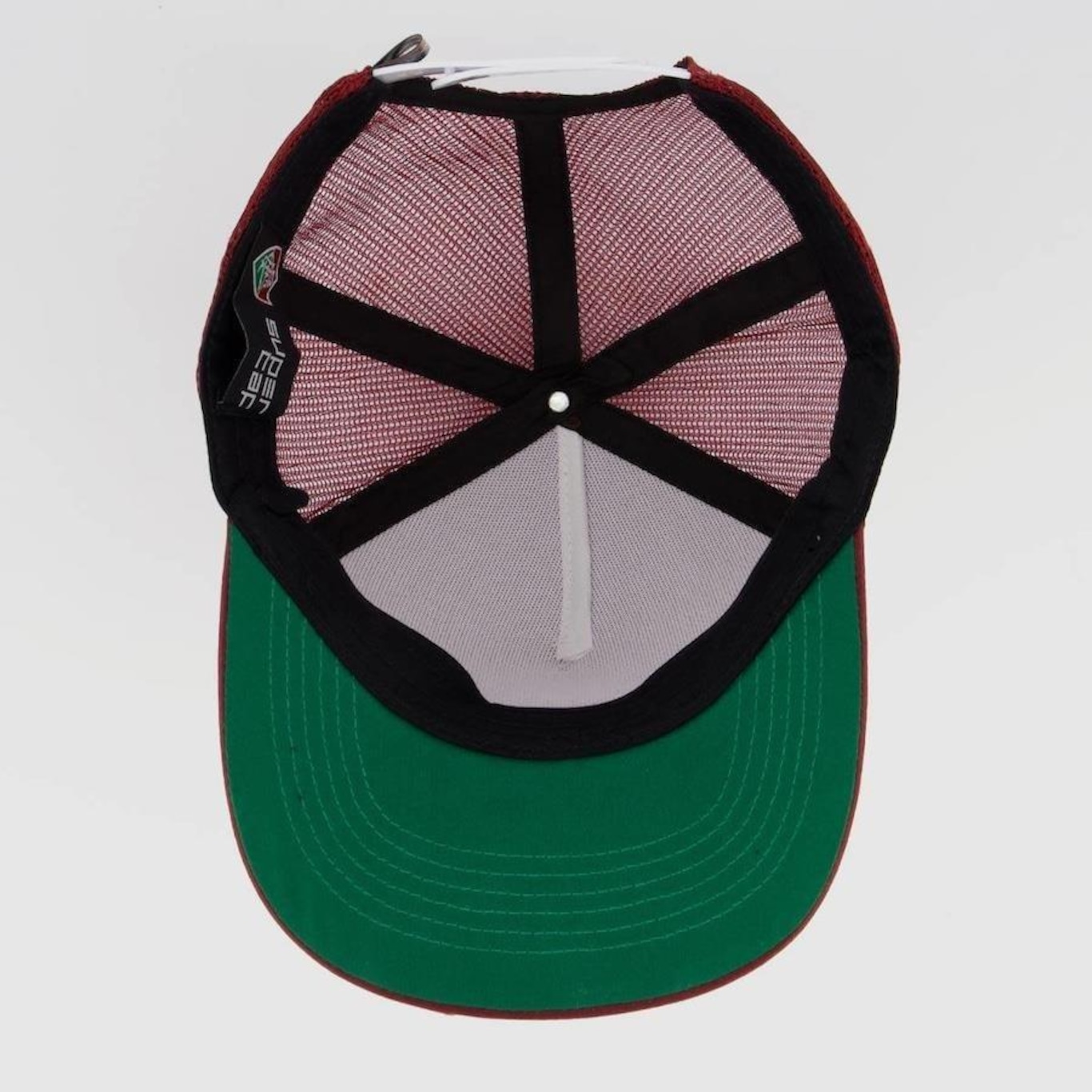 Boné Aba Curva do Fluminense Supercap Trucker - Snapback - Adulto - Foto 4