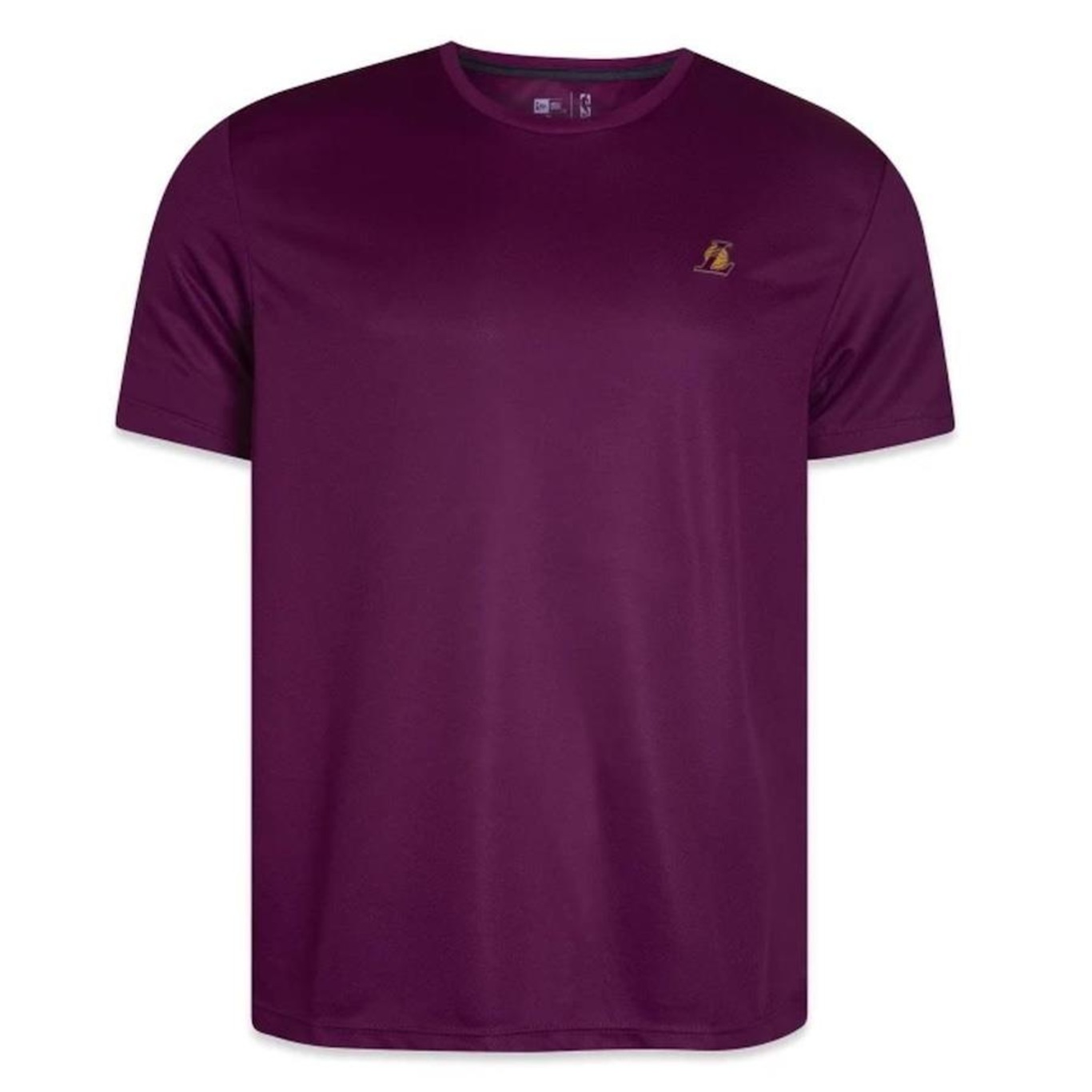 Camiseta Performance New Era Los Angeles Lakers - Masculina - Foto 1