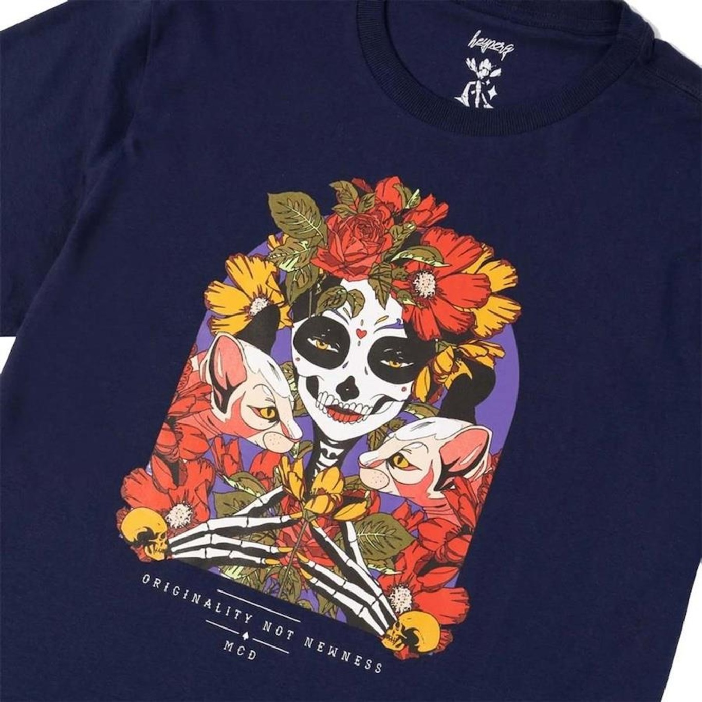 Camiseta Mcd Dia de Los Muertos Mex - Masculina - Foto 2