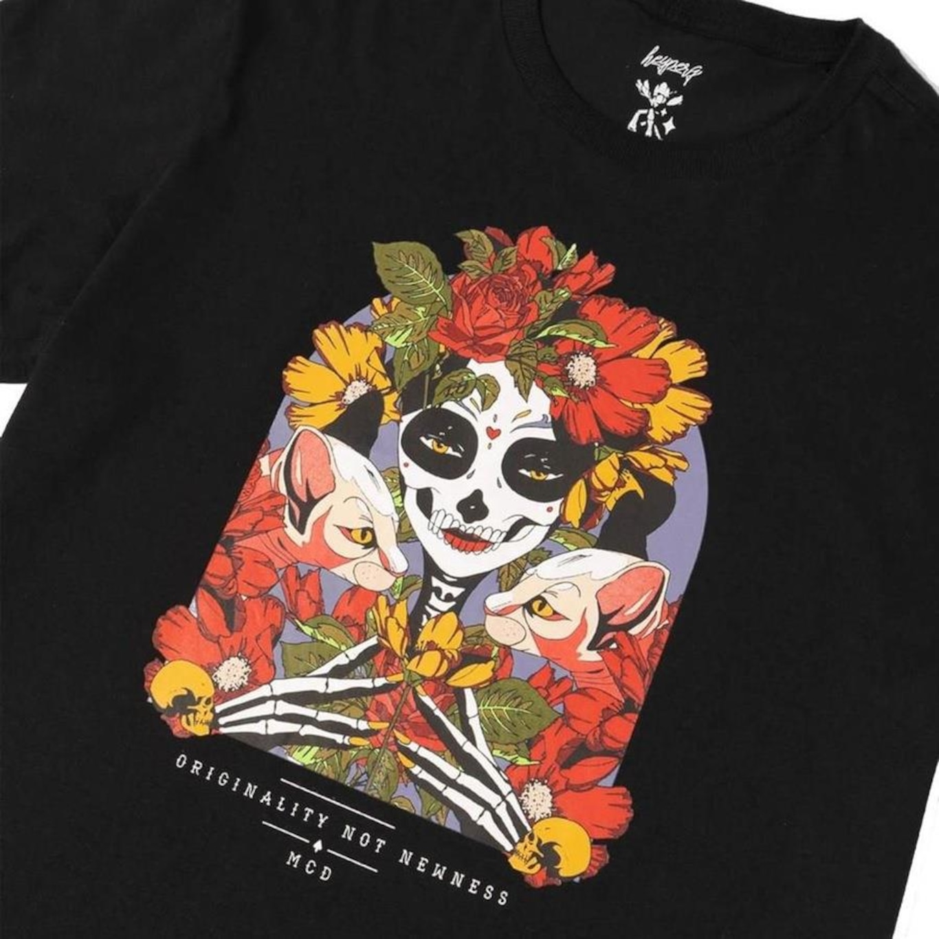 Camiseta Mcd Dia de Los Muertos Mex - Masculina - Foto 2