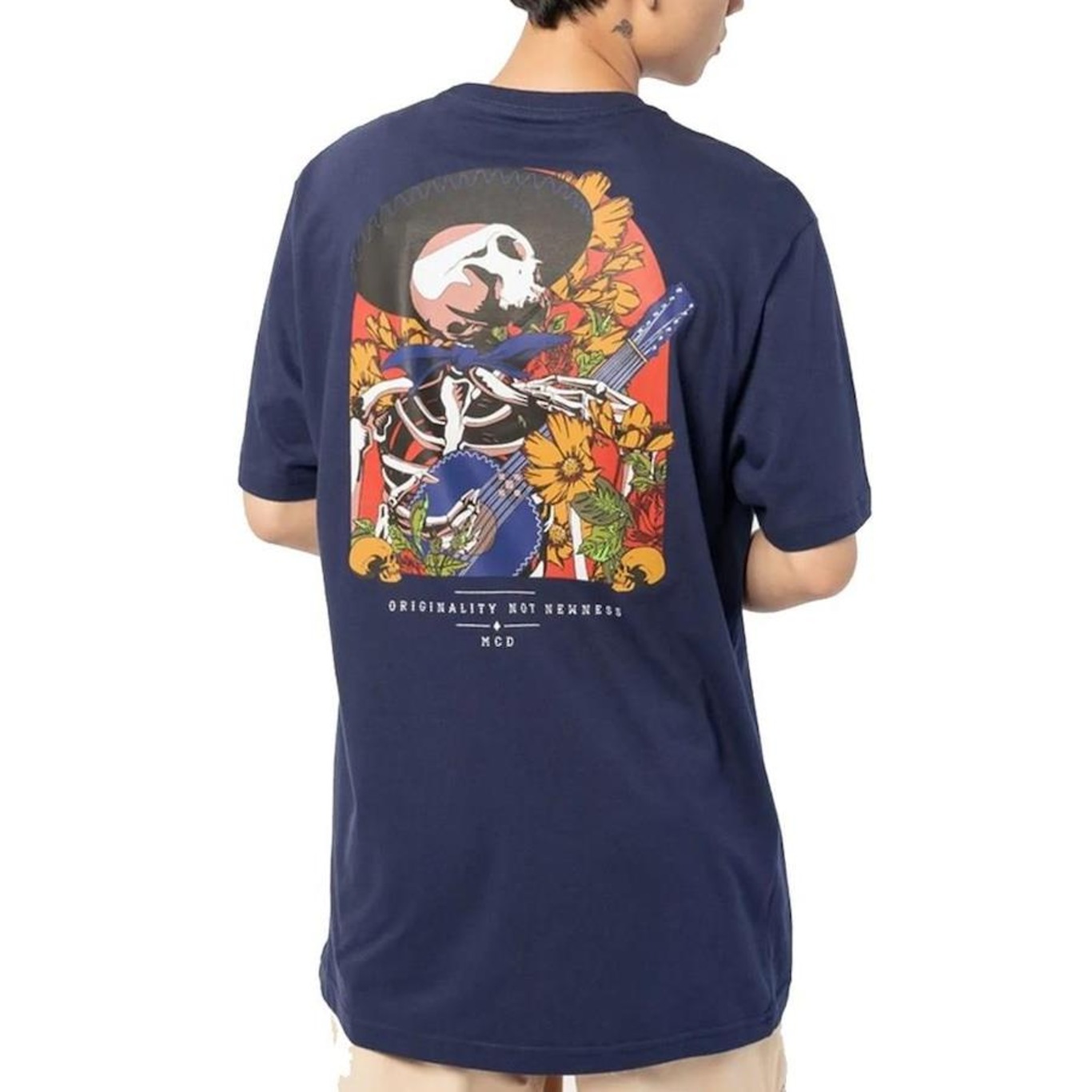 Camiseta Mcd Dia de Los Muertos - Masculina - Foto 2