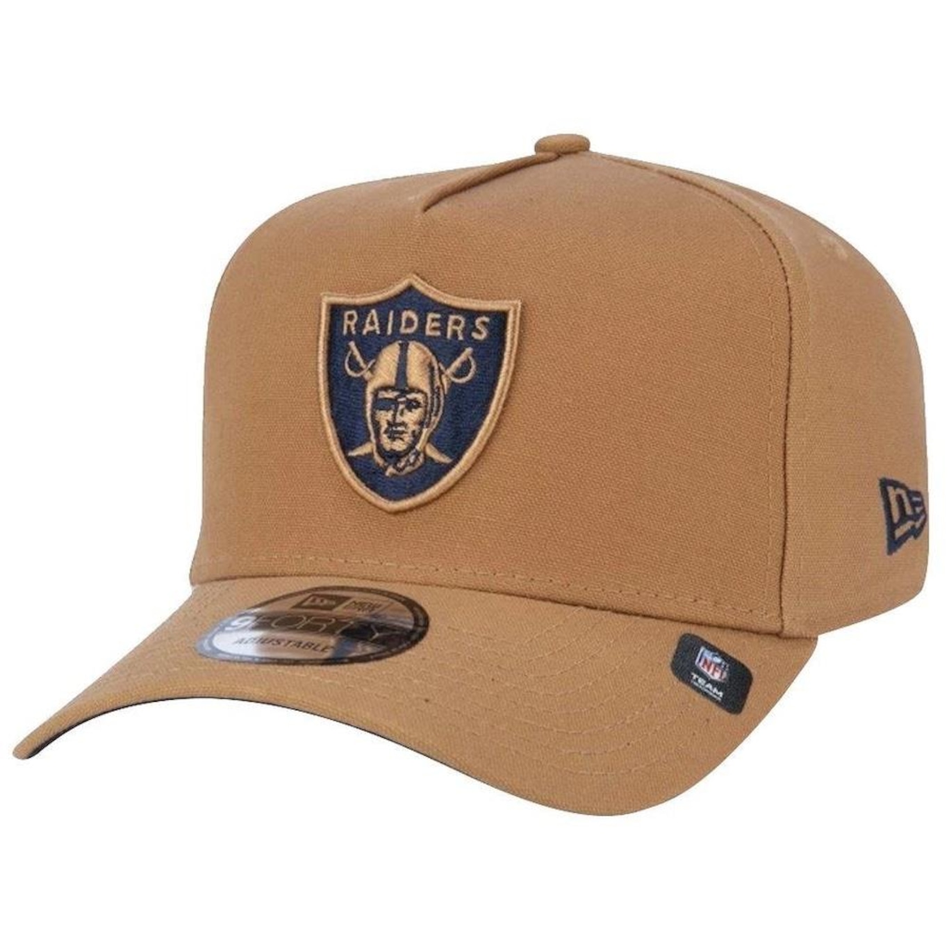 Boné Aba Curva New Era Nfl Las Vegas Raiders - Snapback - Adulto - Foto 1