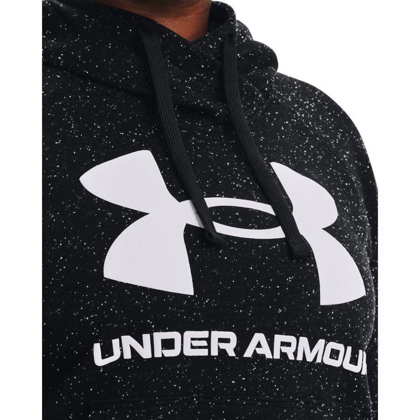 Blusão de Moletom com Capuz Under Armour Plus Size Rival Fleece - Feminino - Foto 3