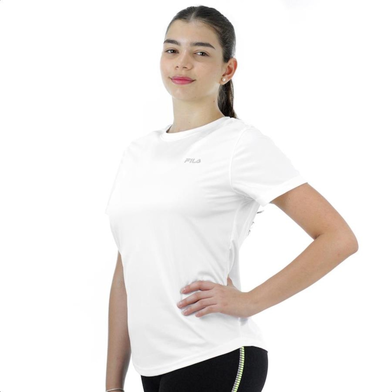 Camiseta Fila Basic Sports Polygin - Feminina - Foto 2