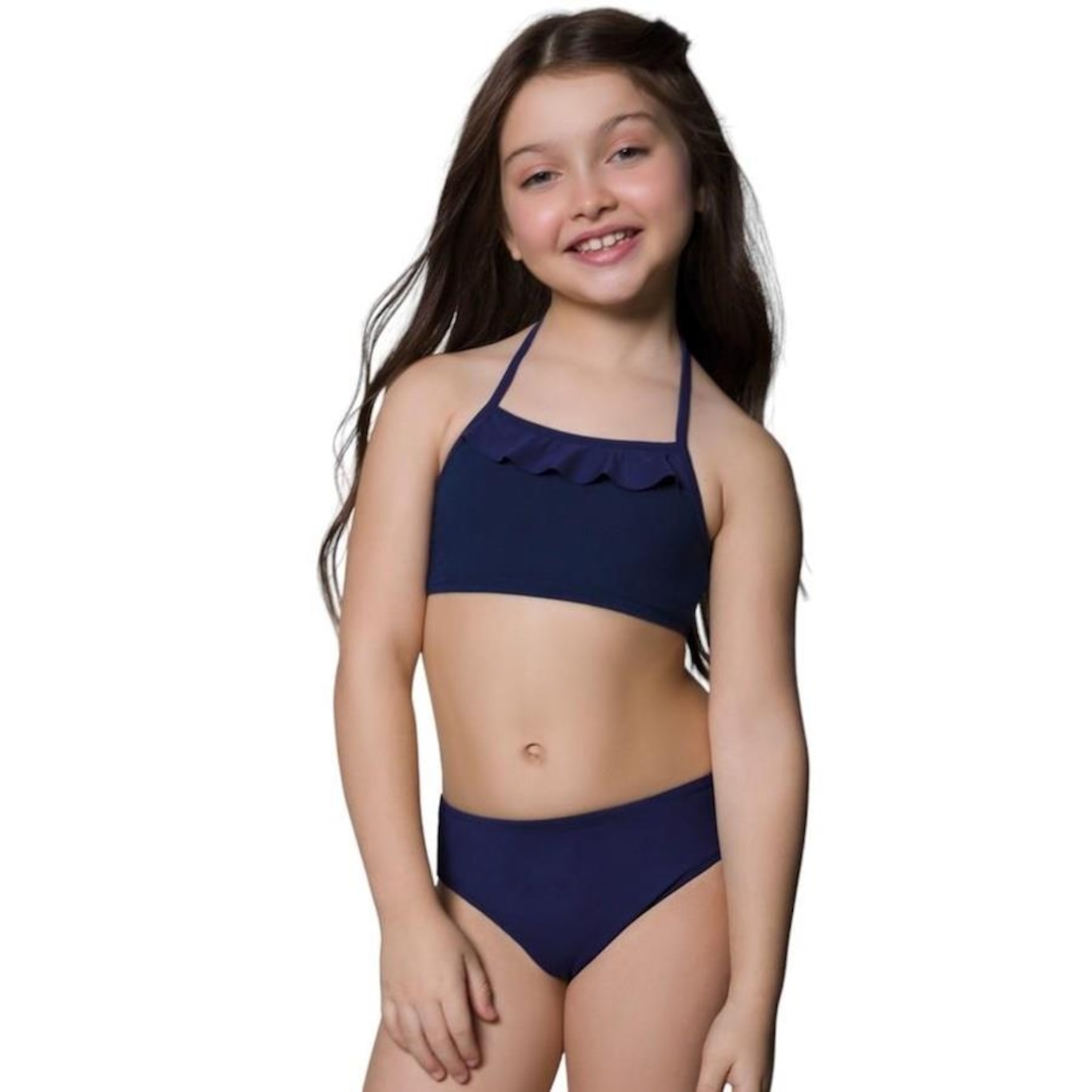 Biquíni Selene Top + Calcinha Básico - Infantil - Foto 1