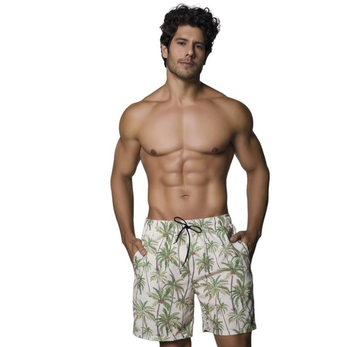 Bermuda Selene Estampada - Masculina - Foto 1