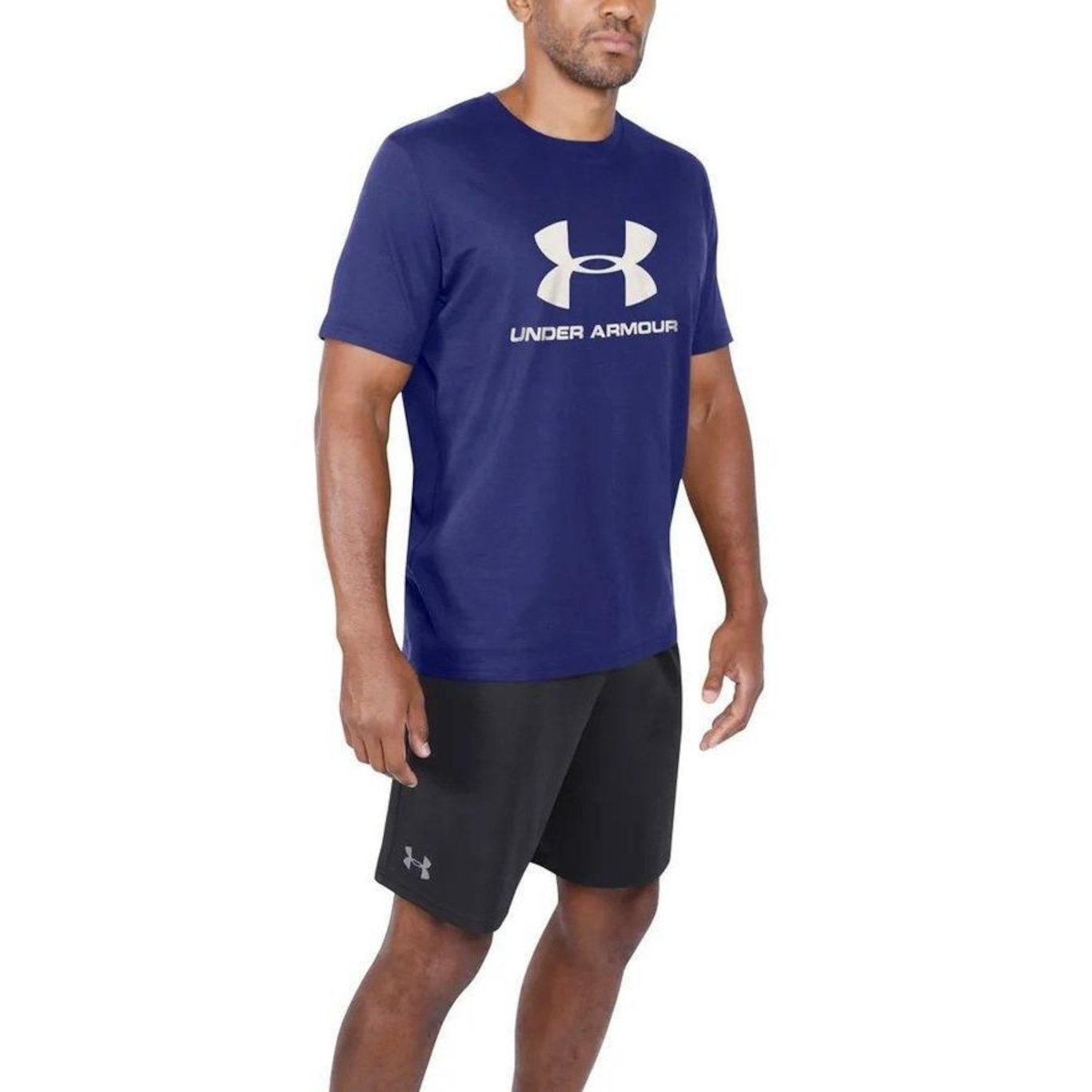 Camiseta Under Armour Sportstyle Log - Masculina - Foto 1