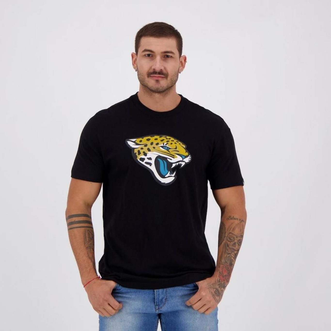 Camiseta New Era Nfl Jacksonville Jaguars - Masculina - Foto 1