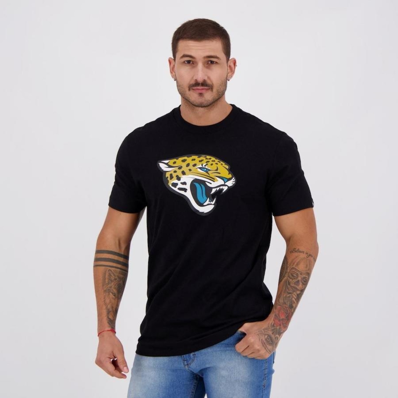 Camiseta New Era Nfl Jacksonville Jaguars - Masculina - Foto 2