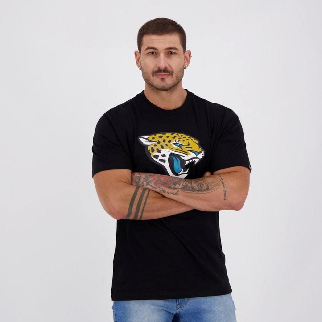 Camiseta New Era Nfl Jacksonville Jaguars - Masculina - Foto 5