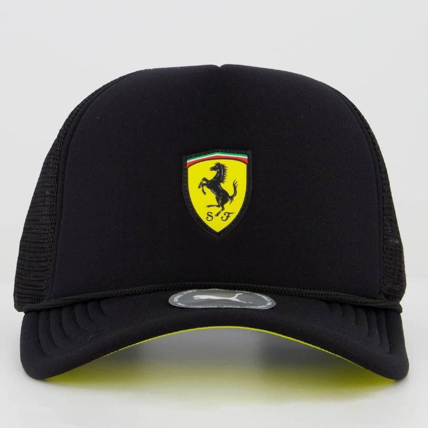 Boné aba Curva Puma Scuderia Ferrari Sptwr Race Trucker - Snapback - Adulto - Foto 2