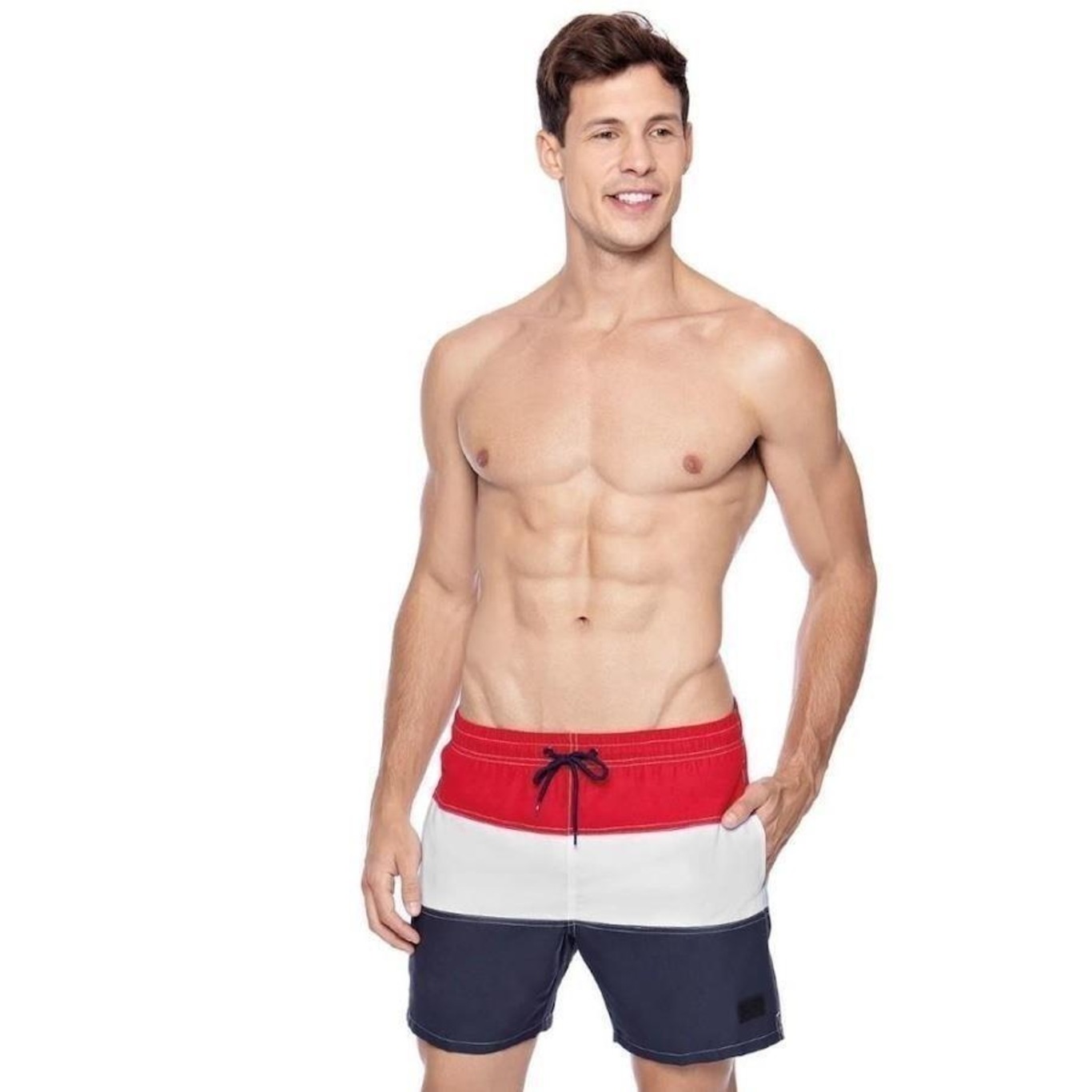 Shorts Speedo Swim Stripes - Masculino - Foto 3