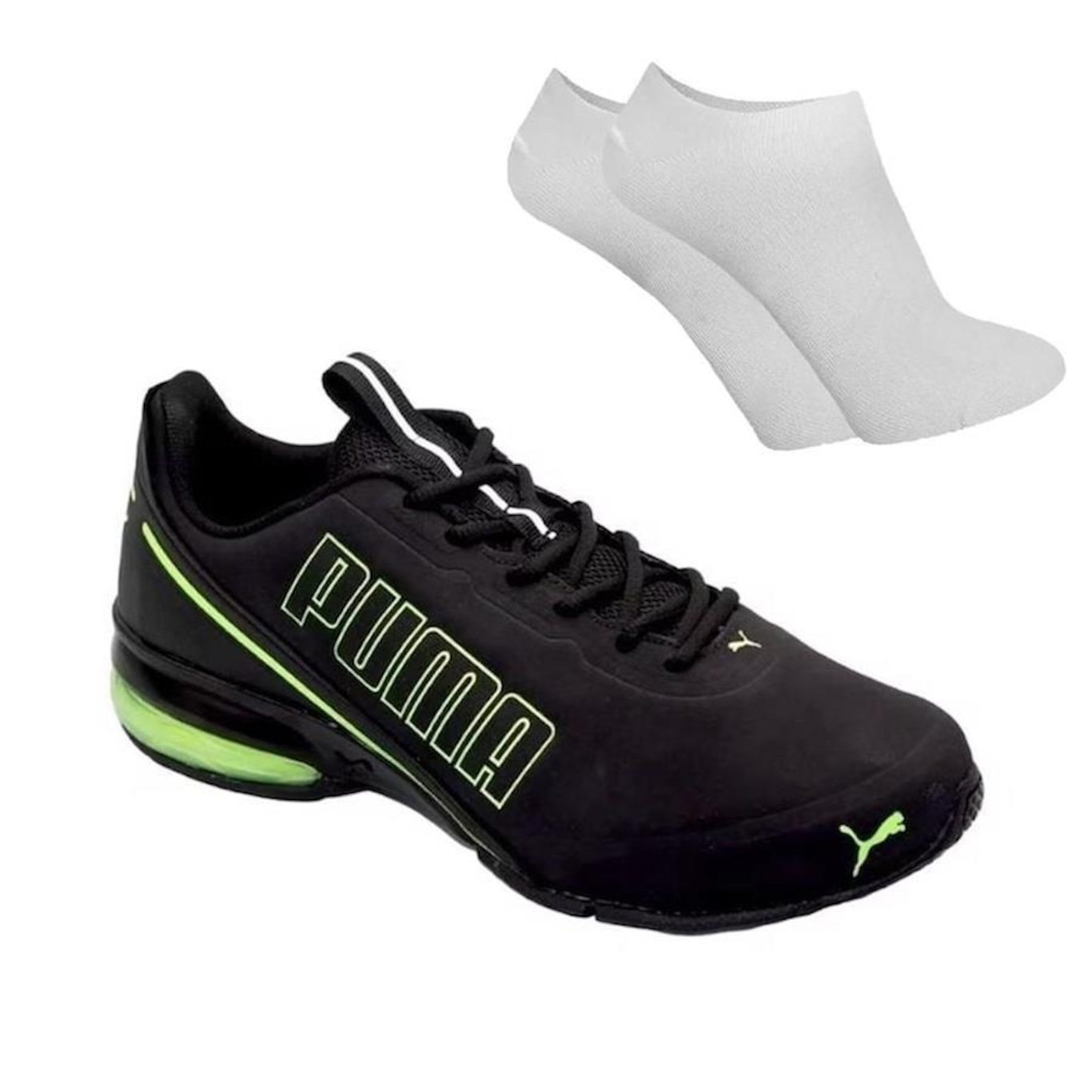 Kit Tênis Puma Cell Divide V2 + Meia - Masculino - Foto 1