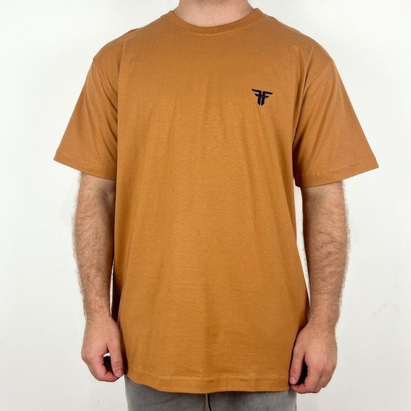 Camiseta Fallen Logo Bordado - Masculina - Foto 1