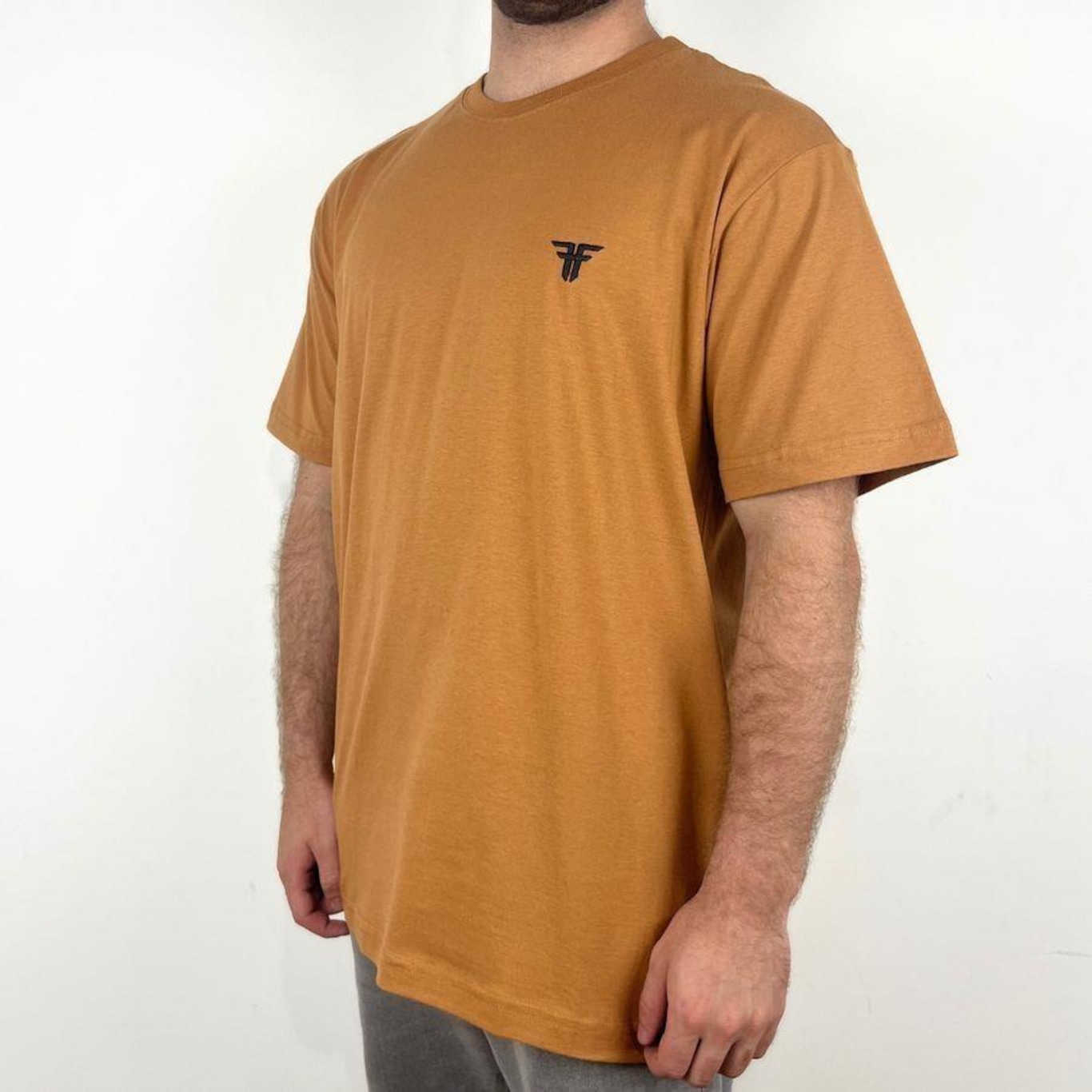 Camiseta Fallen Logo Bordado - Masculina - Foto 3