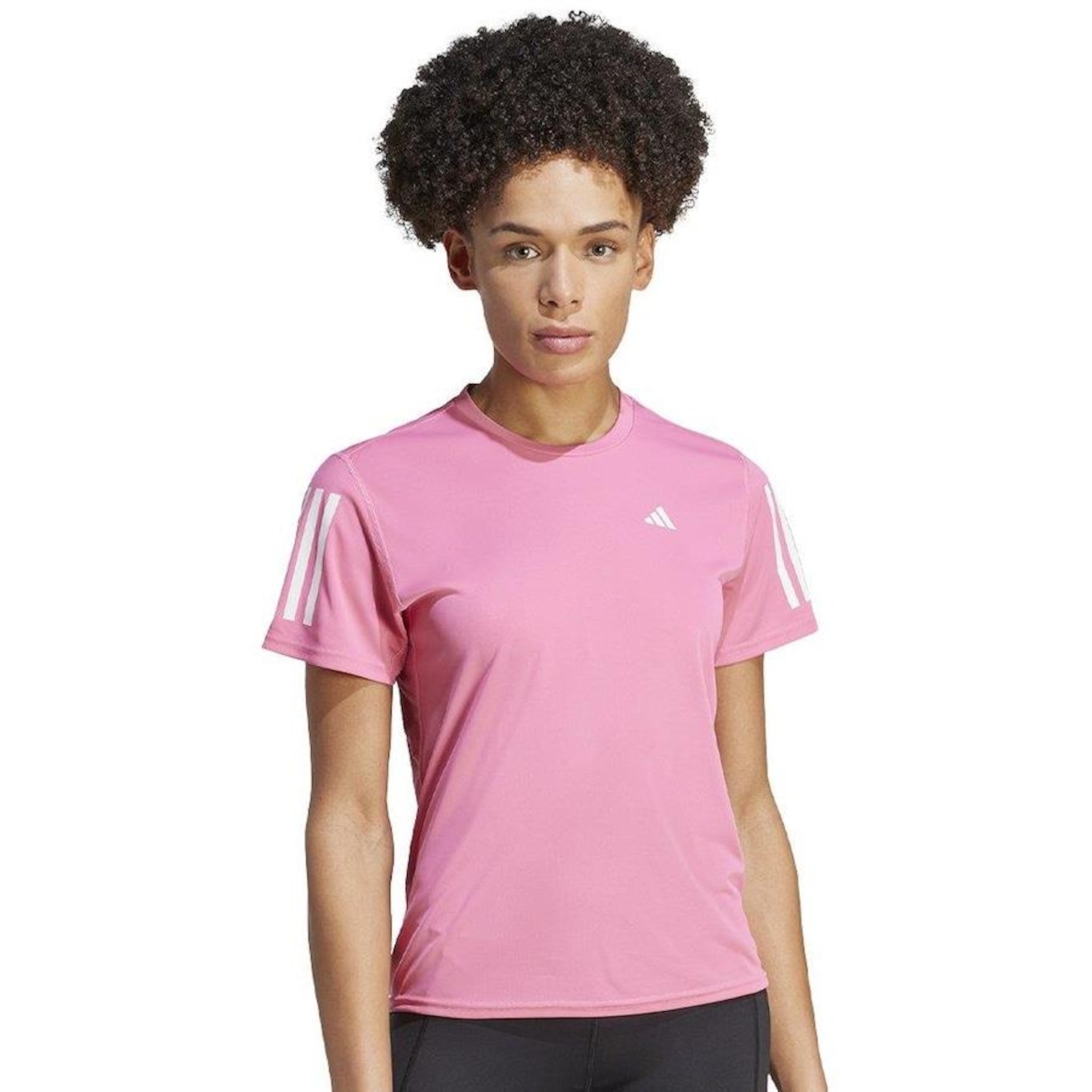 Camiseta adidas Own The Run - Feminina - Foto 1