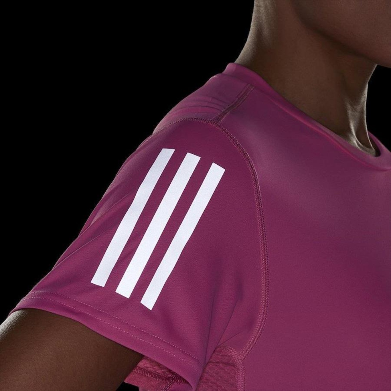 Camiseta adidas Own The Run - Feminina - Foto 4