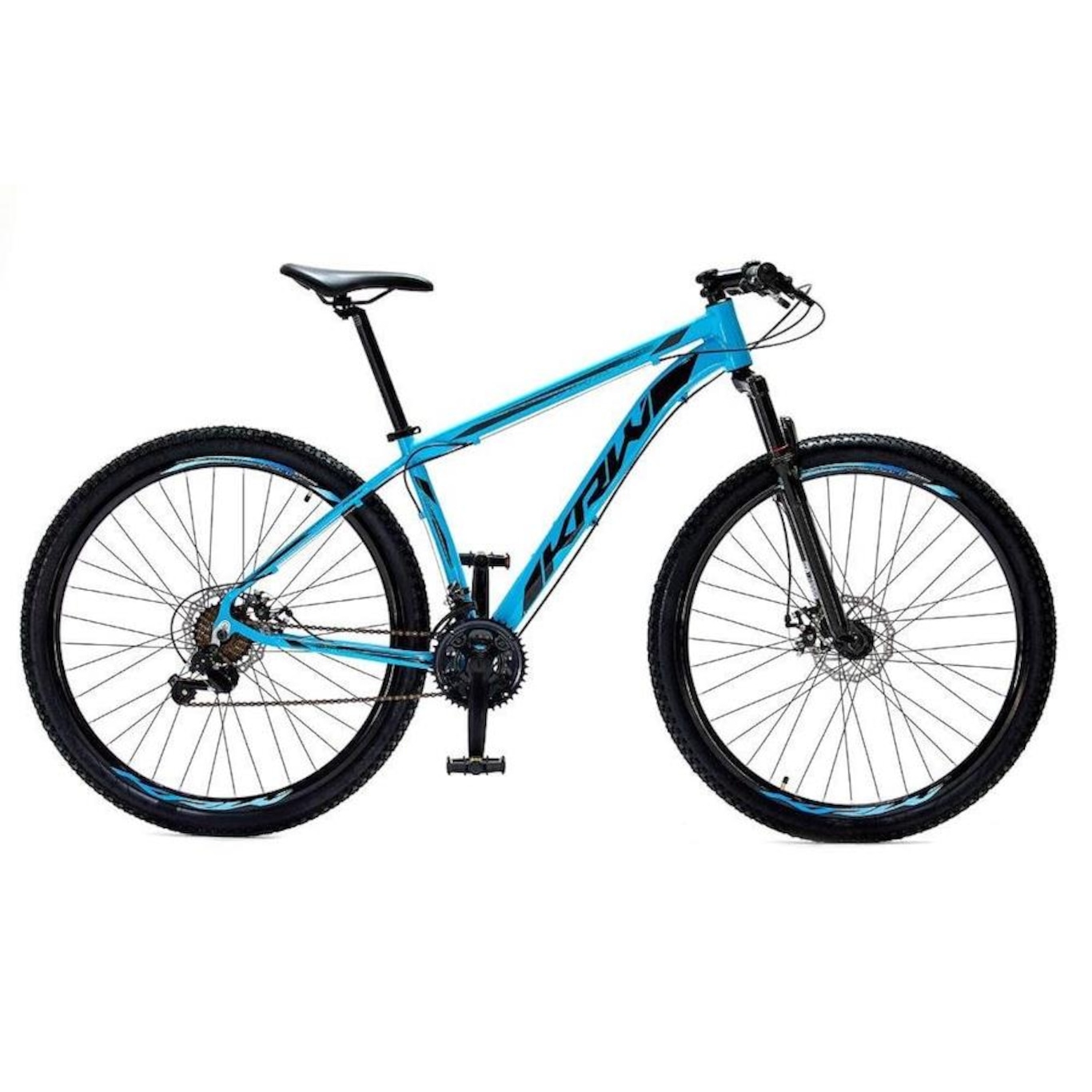 Bicicleta Aro 29 Krw Alumínio - Freio a Disco Suspensão Dianteira Mountain Bike S1 - 24 Velocidades - Adulto - Foto 1