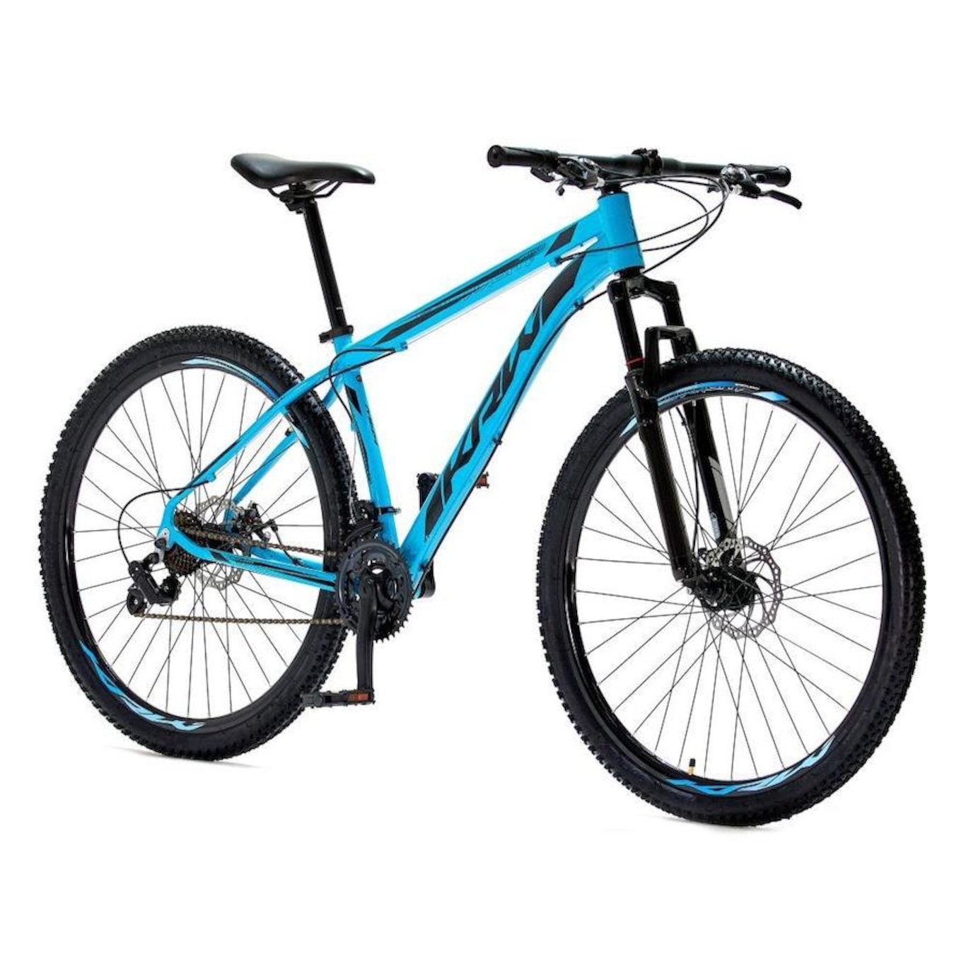 Bicicleta Aro 29 Krw Alumínio - Freio a Disco Suspensão Dianteira Mountain Bike S1 - 24 Velocidades - Adulto - Foto 2