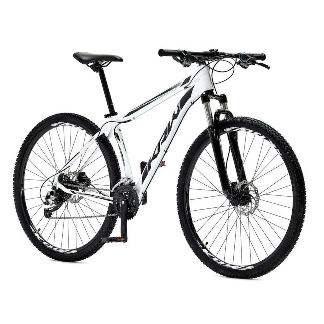 Bicicleta Aro 29 Krw Alumínio - Freio a Disco Suspensão Dianteira Mountain Bike S1 - 24 Velocidades - Adulto - Foto 2