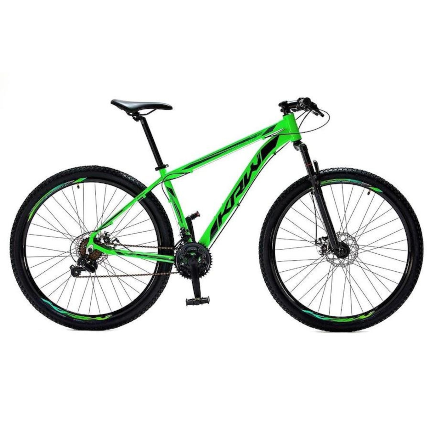 Bicicleta Aro 29 Krw Alumínio - Freio a Disco Suspensão Dianteira Mountain Bike S1 - 24 Velocidades - Adulto - Foto 1