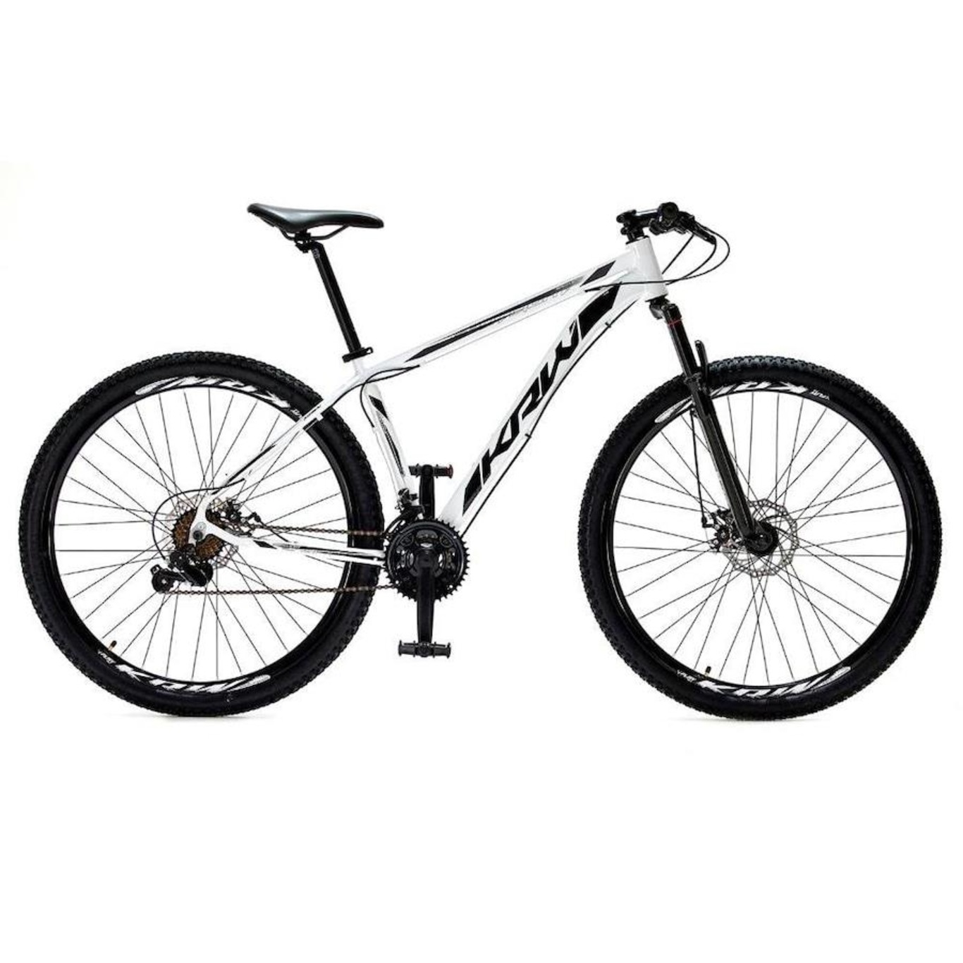 Bicicleta Aro 29 Krw Alumínio - Freio a Disco Suspensão Dianteira Mountain Bike S7 - 27 Velocidades - Adulto - Foto 1