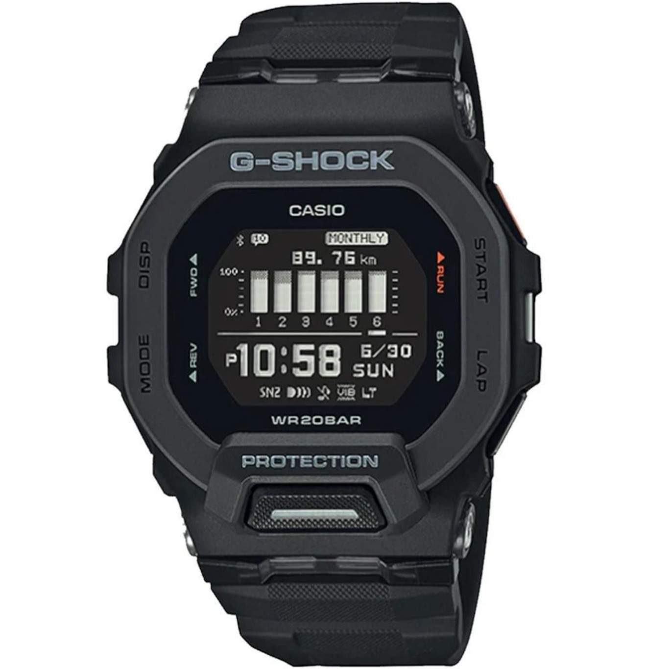 Relógio Casio G-Shock G-Squad Sports Gbd-200-1Dr - Unissex - Foto 1