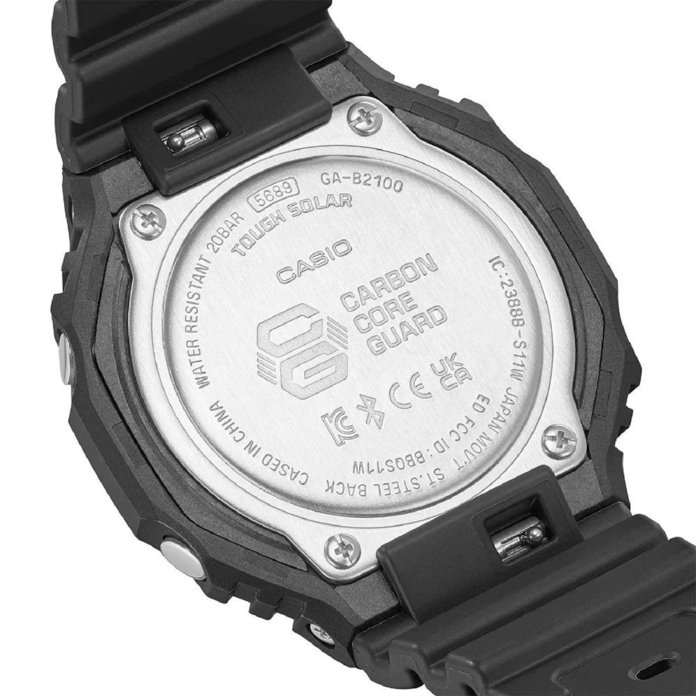 Relógio Digital Casio G-Shock Ga-B2100-1Adr Carbon Core Guard - Adulto - Foto 6