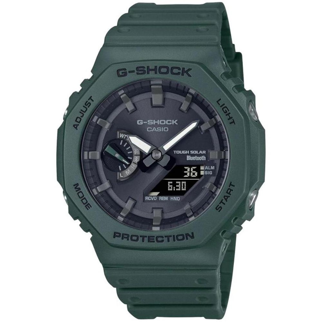 Relógio Digital Casio G-Shock Ga-B2100-3Adr Carbon Core Guard - Adulto - Foto 1