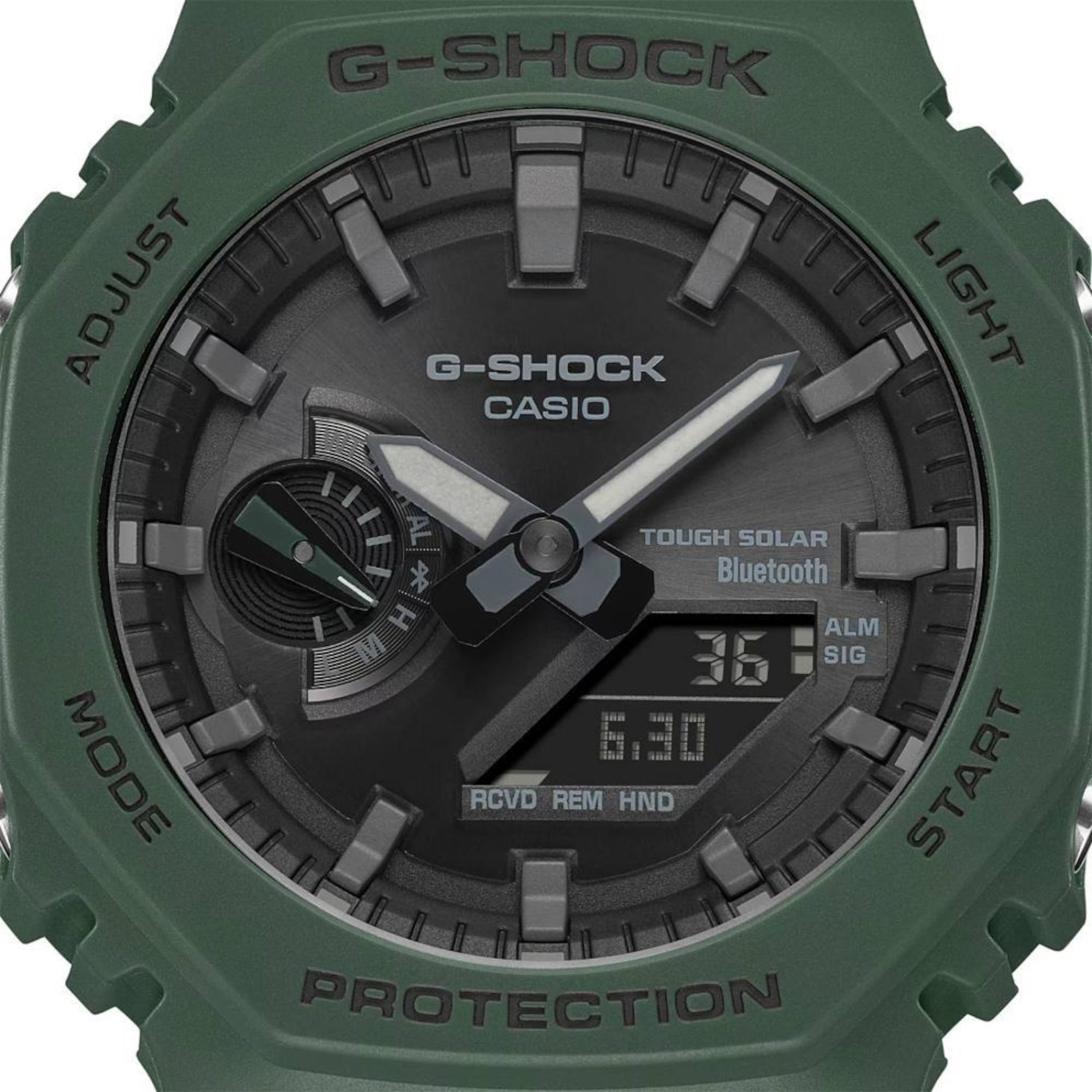 Relógio Digital Casio G-Shock Ga-B2100-3Adr Carbon Core Guard - Adulto - Foto 4