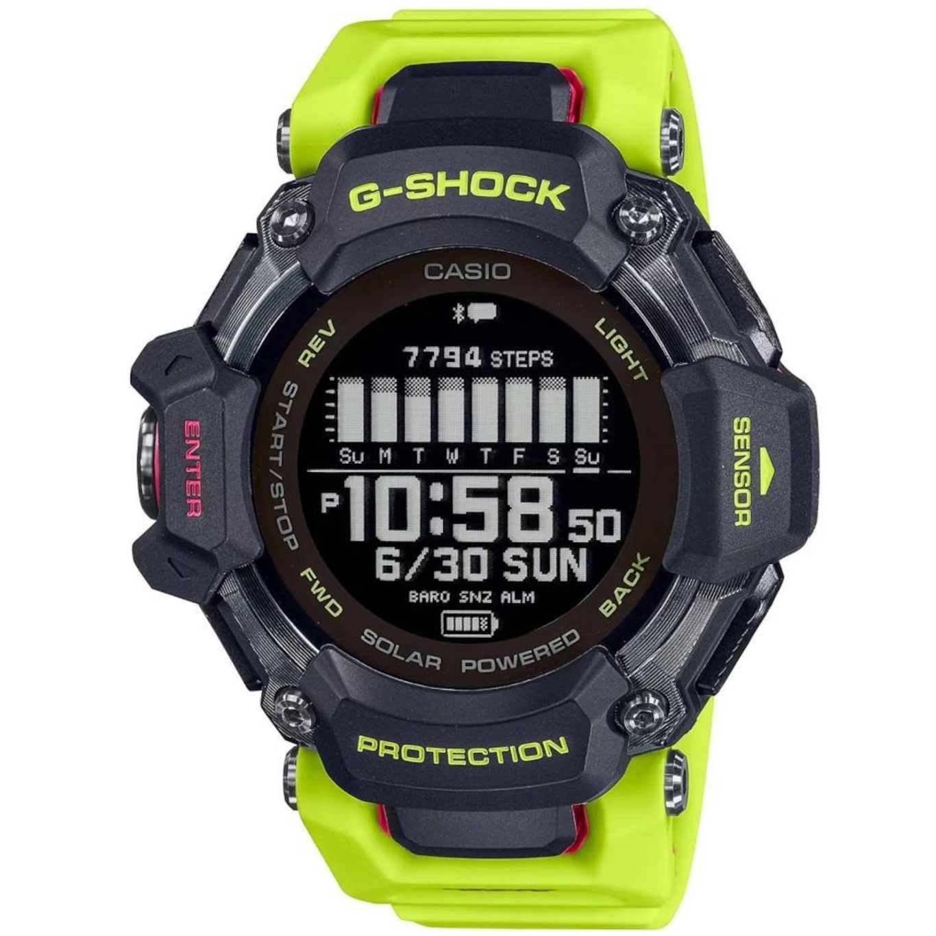 Relógio Casio G-Shock G-Squad Sports Gbd-H2000-1A9Dr - Unissex - Foto 1