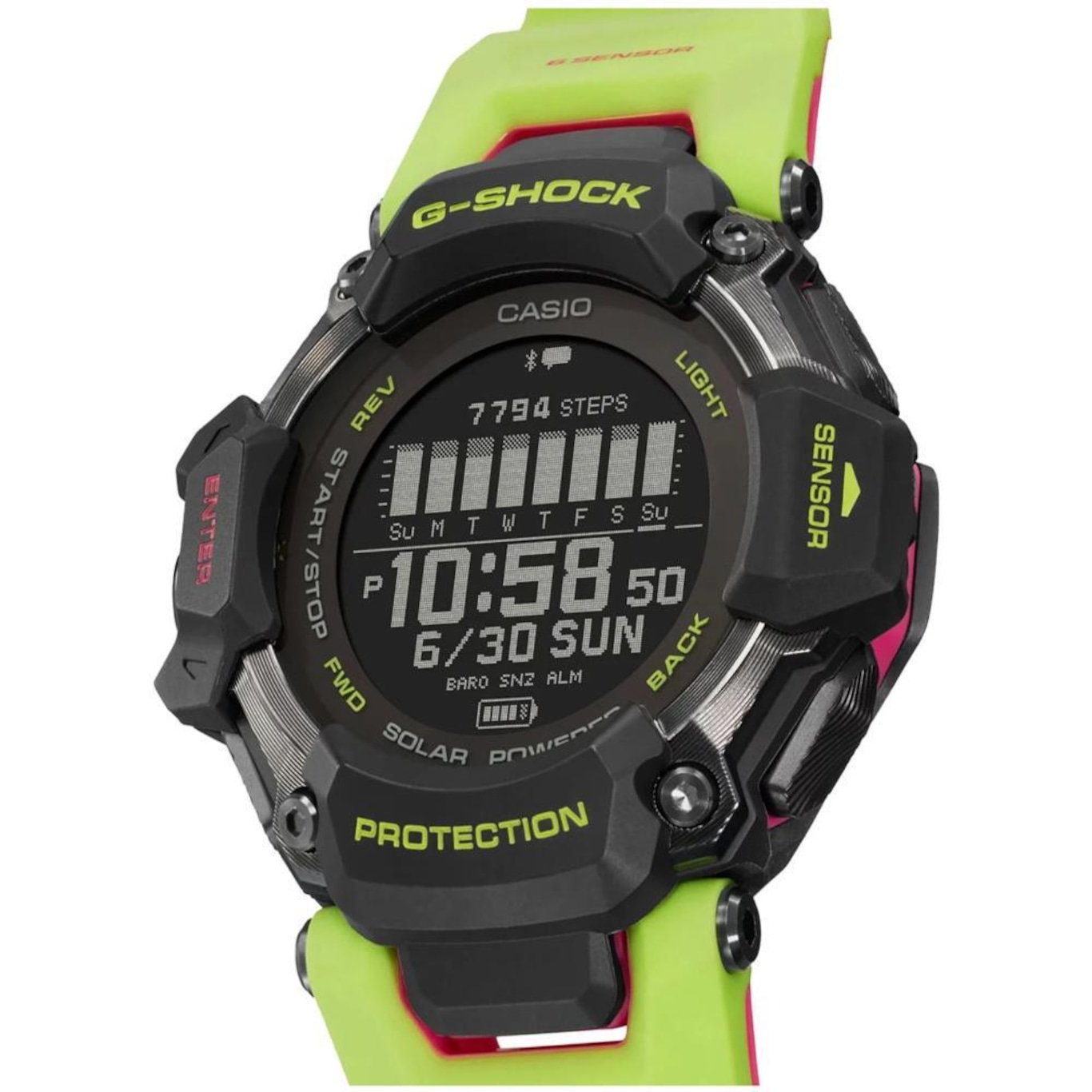 Relógio Casio G-Shock G-Squad Sports Gbd-H2000-1A9Dr - Unissex - Foto 2