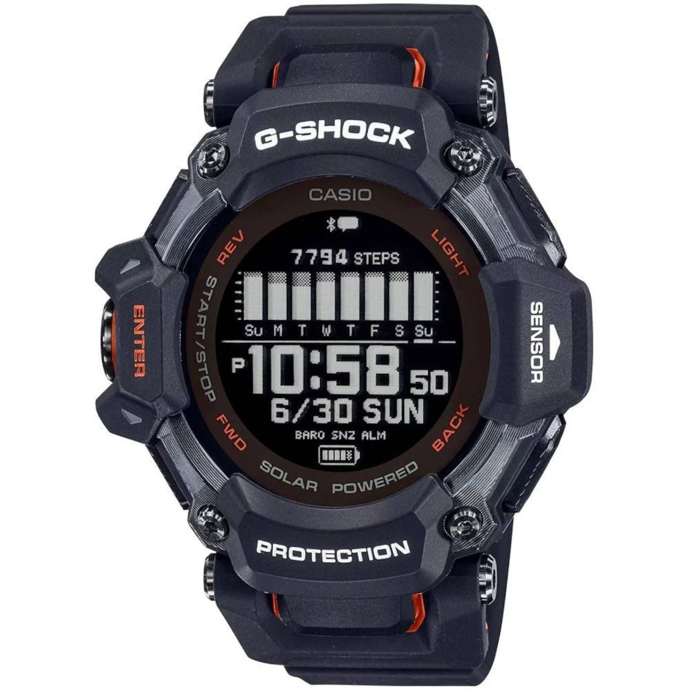 Relógio Casio G-Shock G-Squad Sports Gbd-H2000-1Adr - Unissex - Foto 1